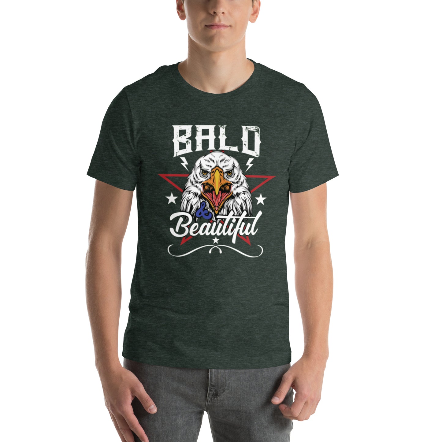 Bald & Beautiful Unisex t-shirt