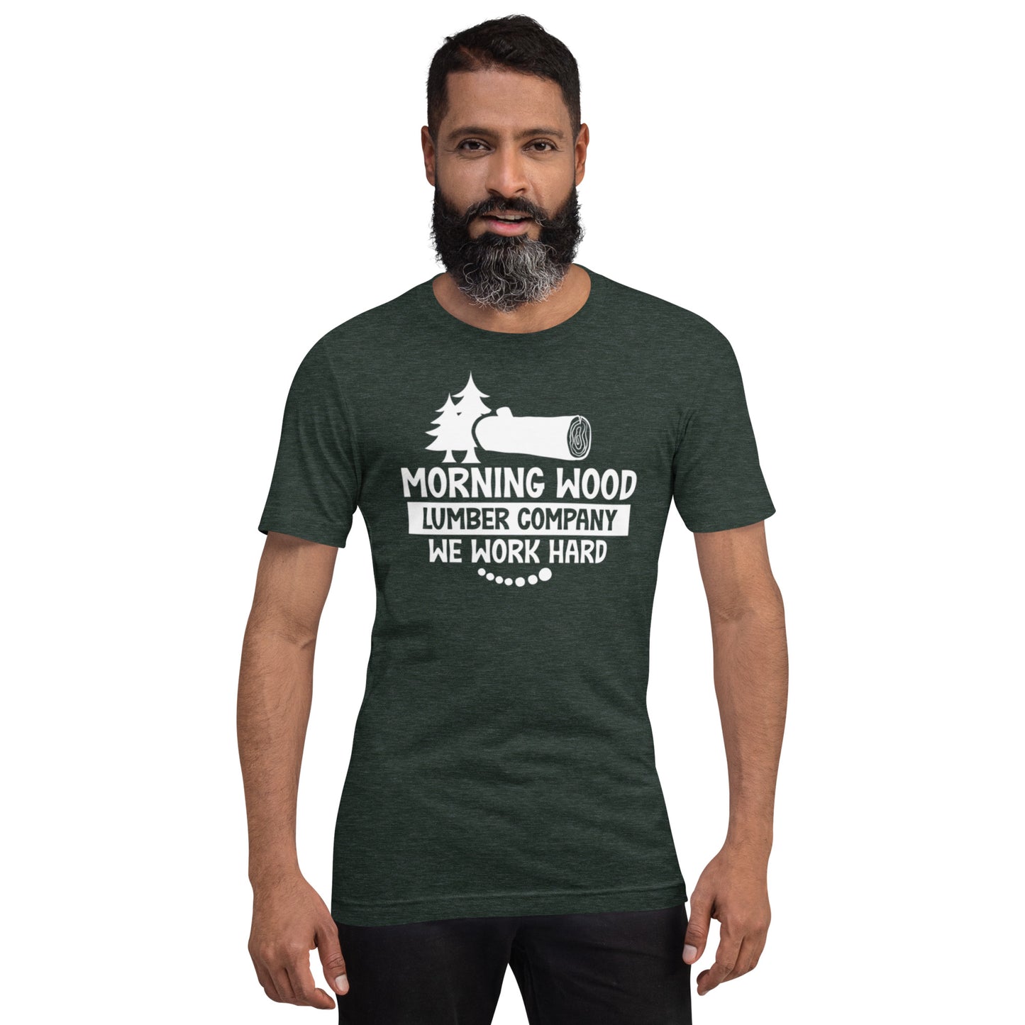 Morning Wood Lumber Company Unisex t-shirt