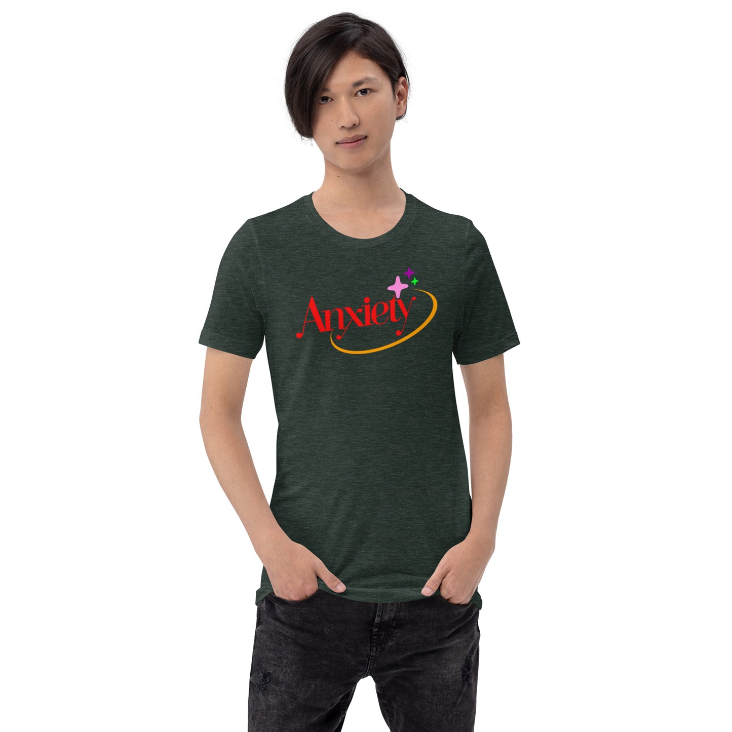 Anxiety Unisex t-shirt