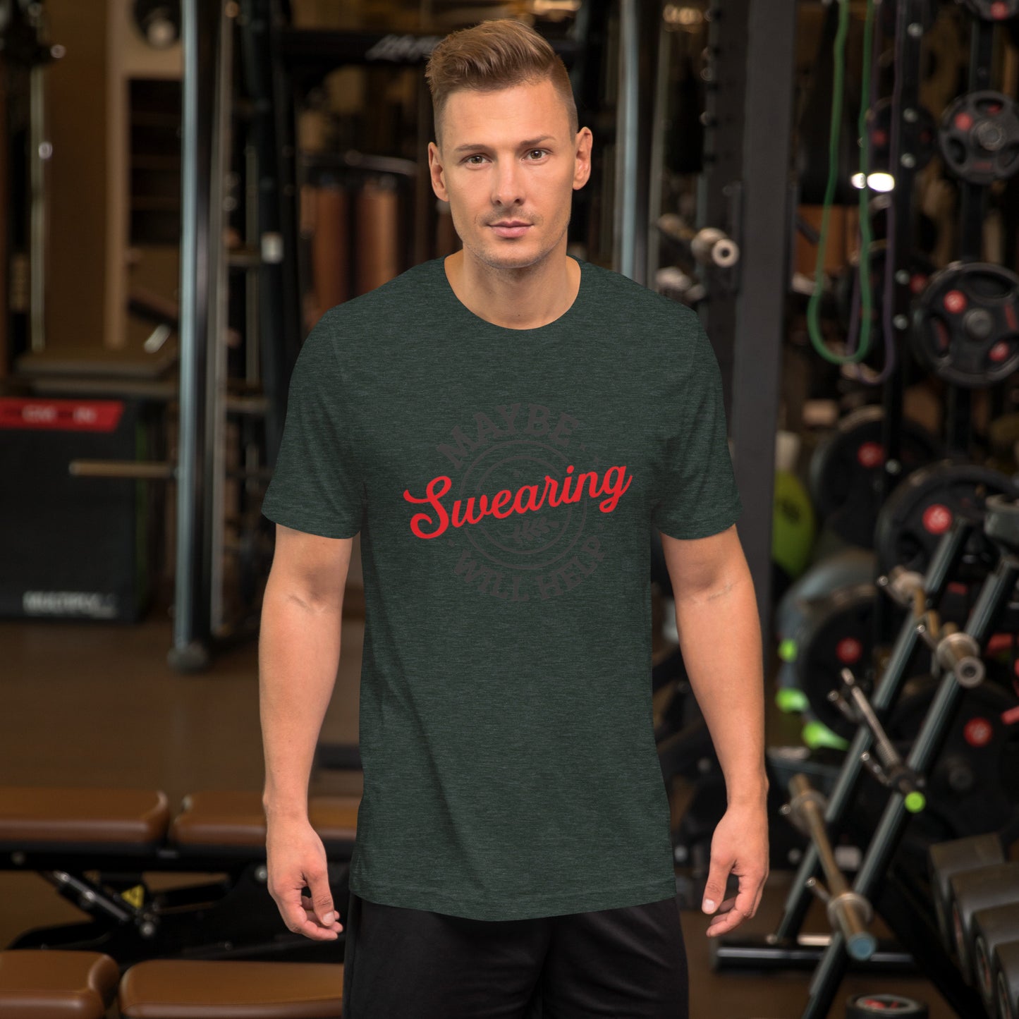 Maybe Swearing Will Help Unisex t-shirt