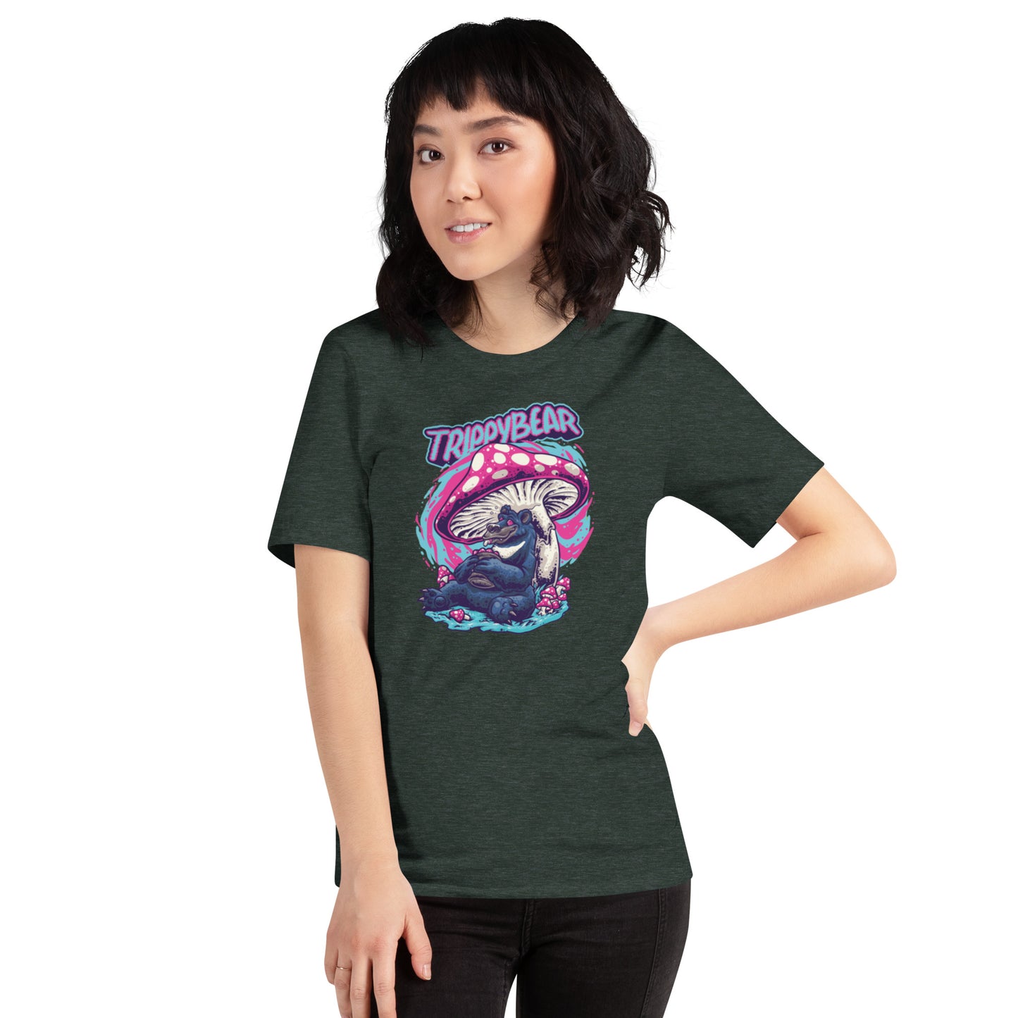 Trippy Bear Unisex t-shirt