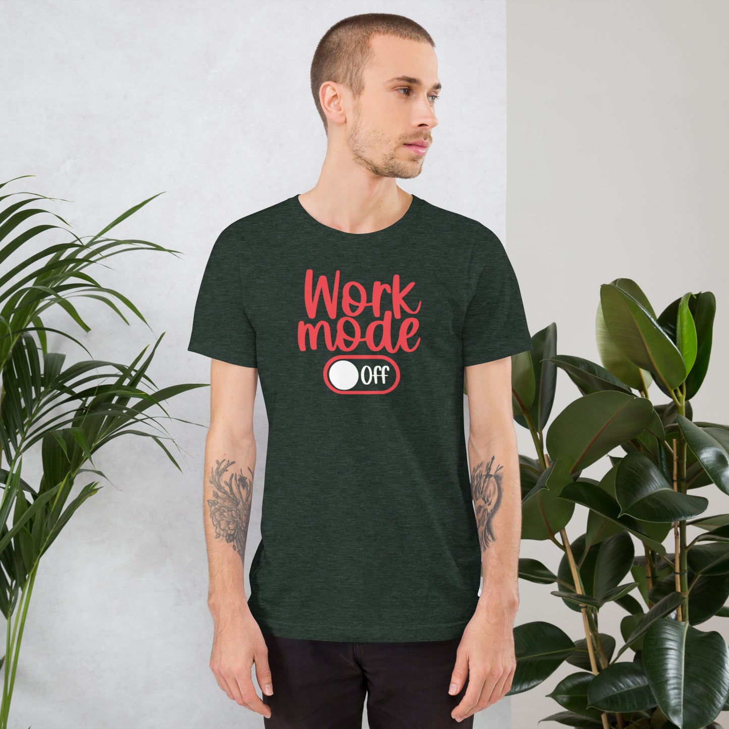 Work Mode Off Unisex t-shirt