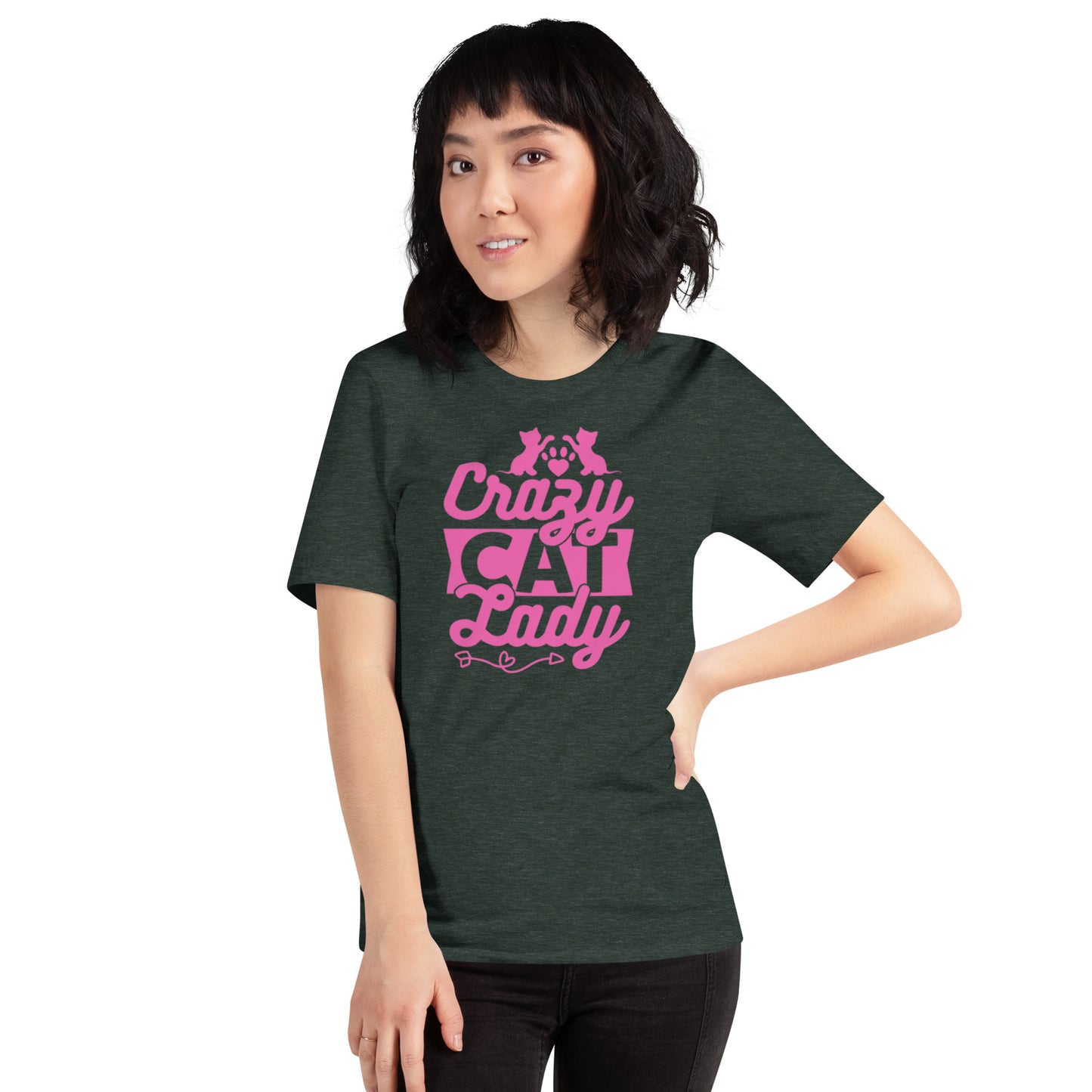 Crazy Cat Lady Unisex t-shirt