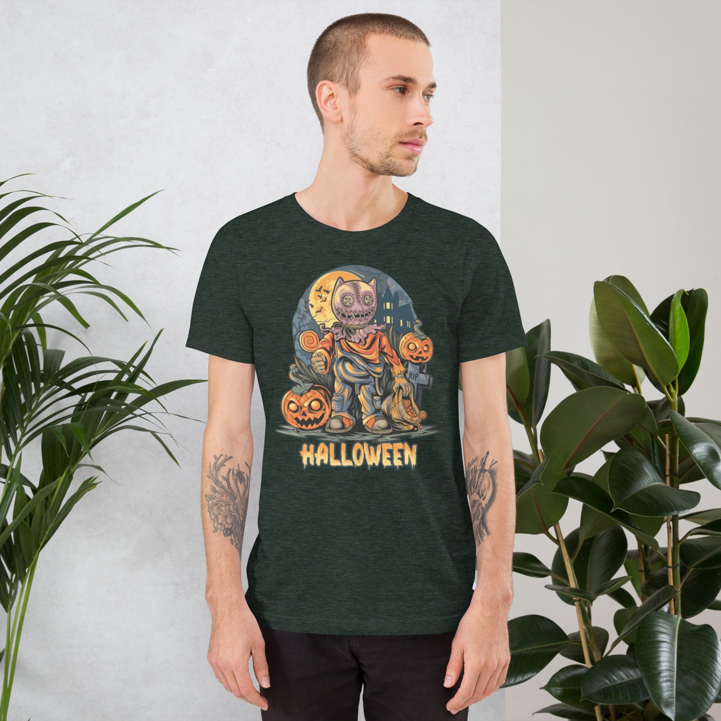 Trick or Treat Halloween Unisex t-shirt