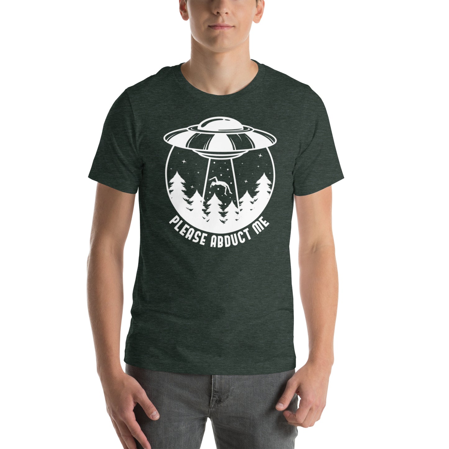 Please Abduct Me Unisex t-shirt