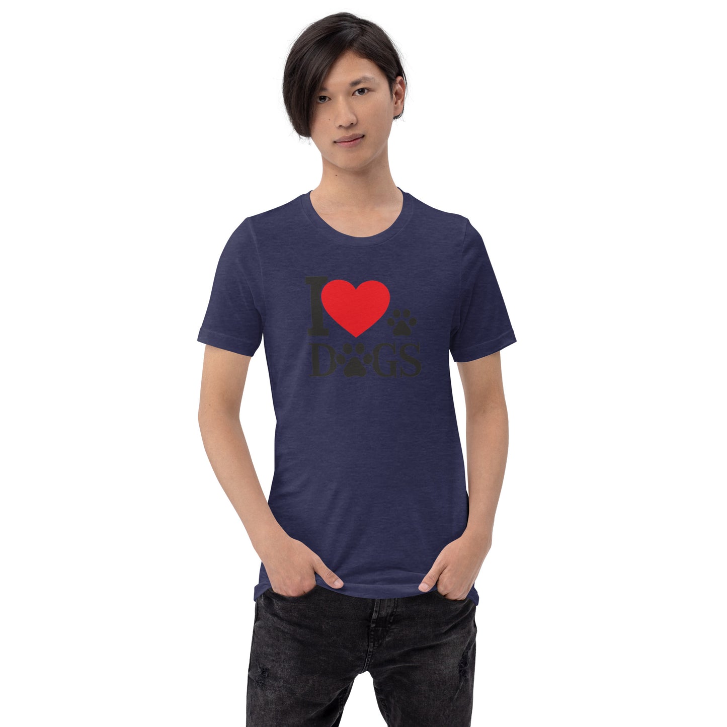I Love Dogs Unisex t-shirt