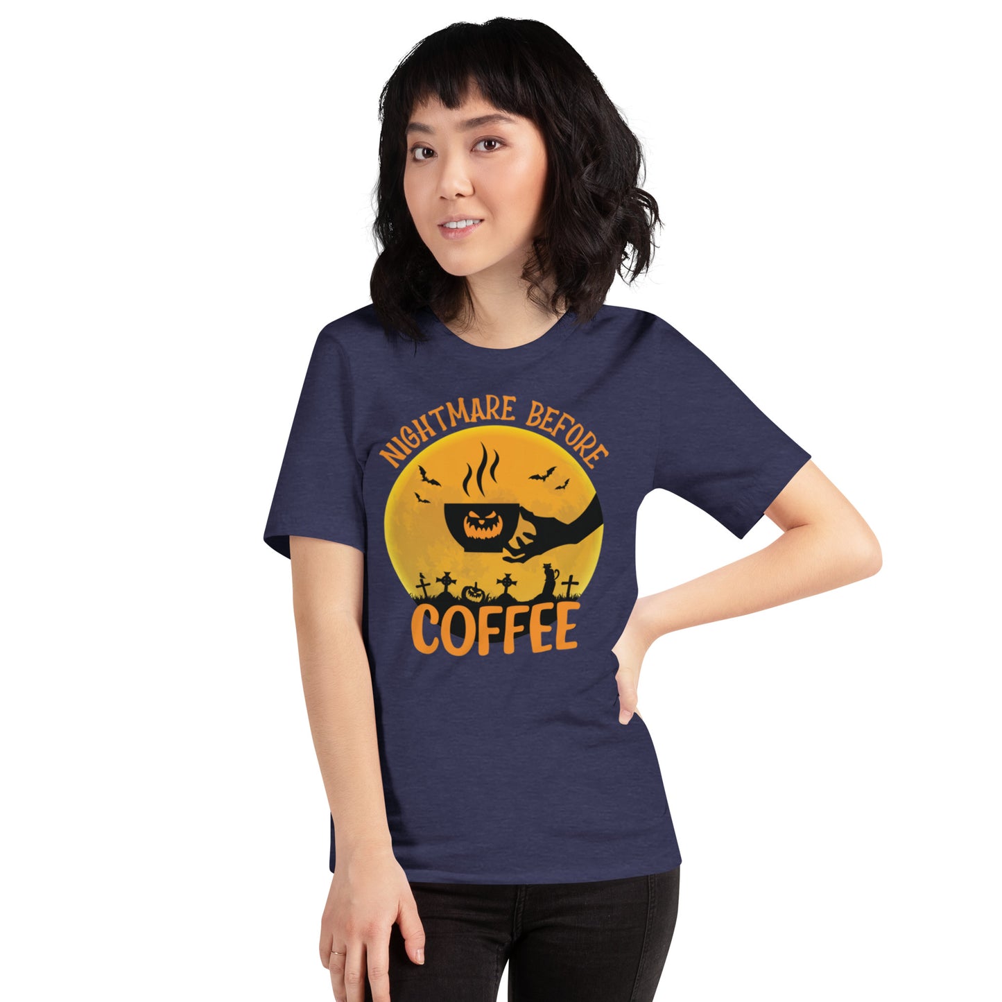 Nightmare Before Coffee Unisex t-shirt