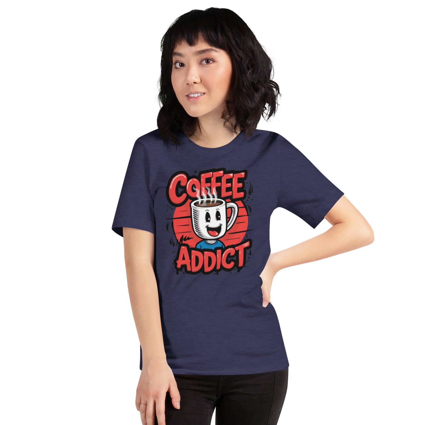 Coffee Addict Unisex t-shirt
