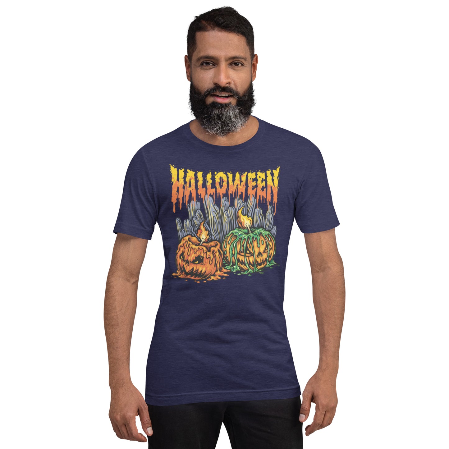 Halloween Jack O Lanterns Unisex t-shirt