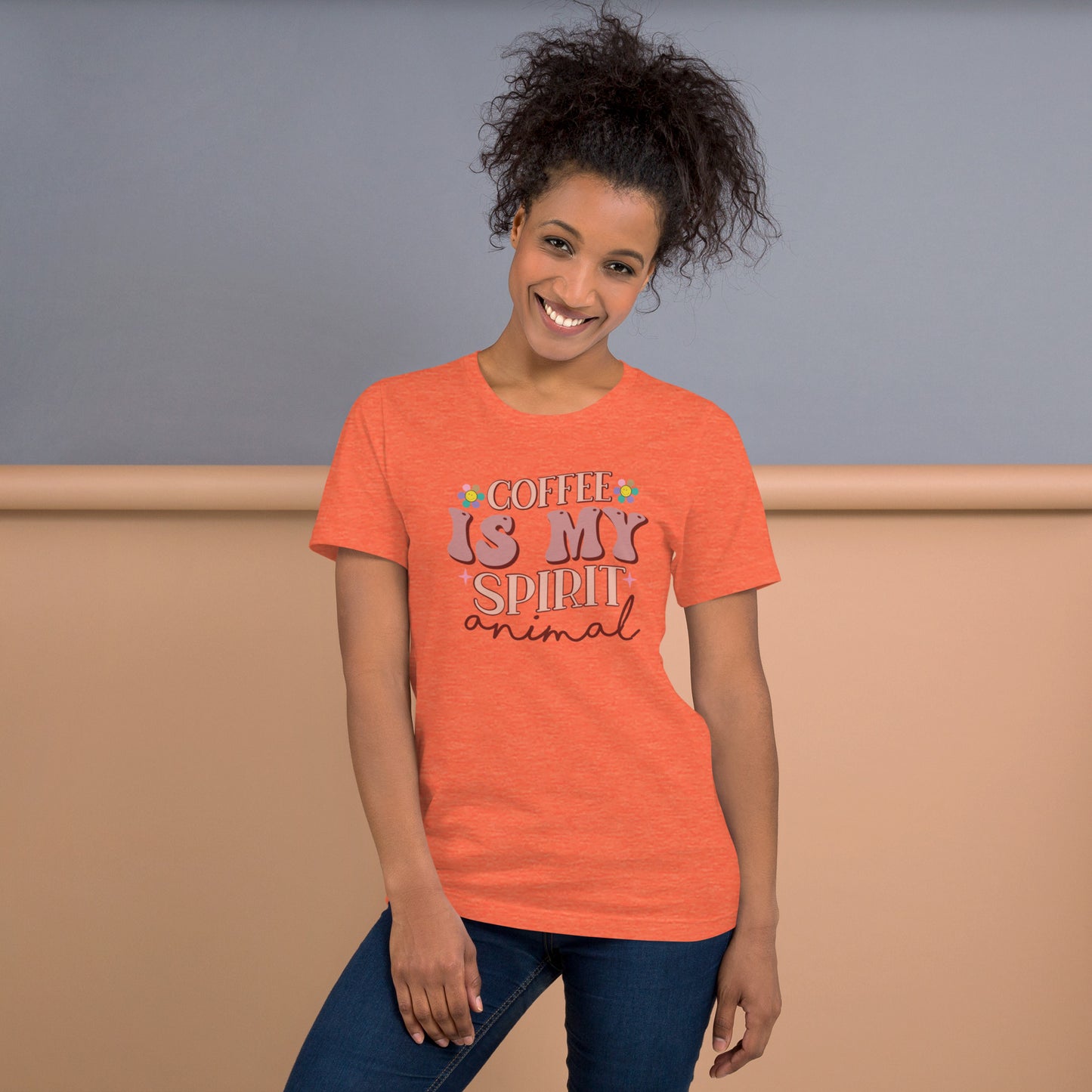 Coffee is my Spirit Animal Unisex t-shirt