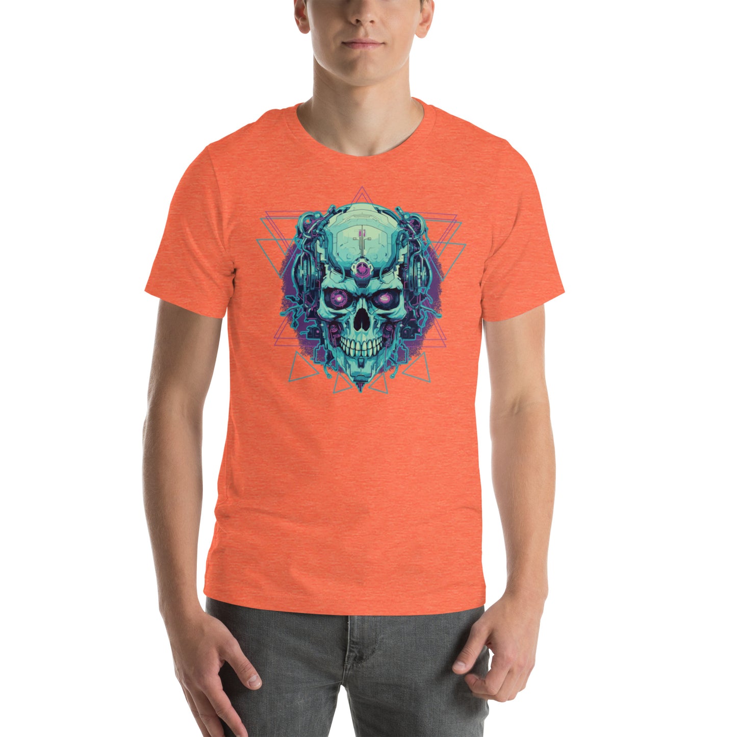 Cyborg Skull Unisex t-shirt