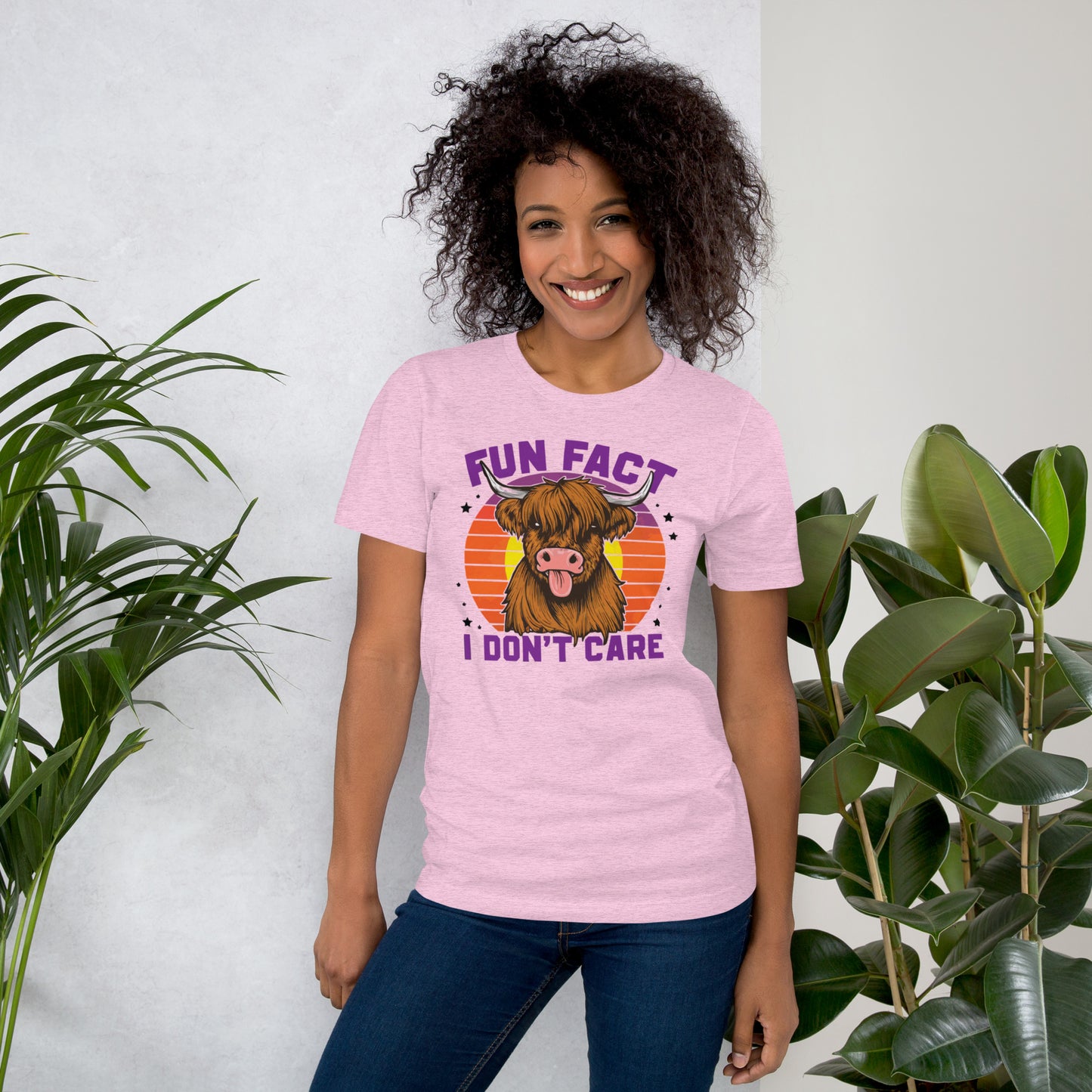 Fun Fact I Don't Care Unisex t-shirt