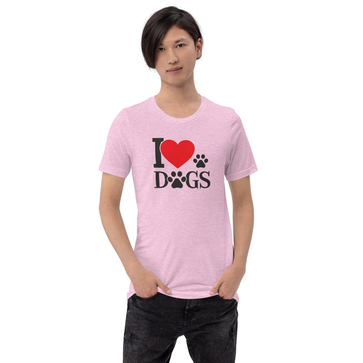 I Love Dogs Unisex t-shirt