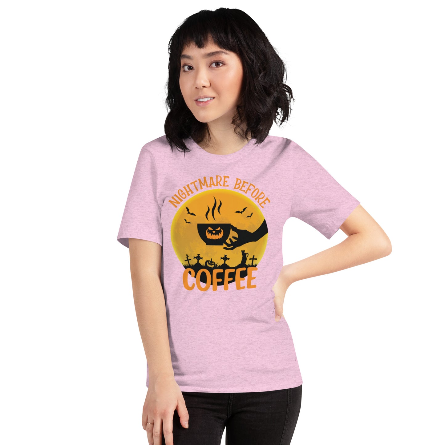 Nightmare Before Coffee Unisex t-shirt