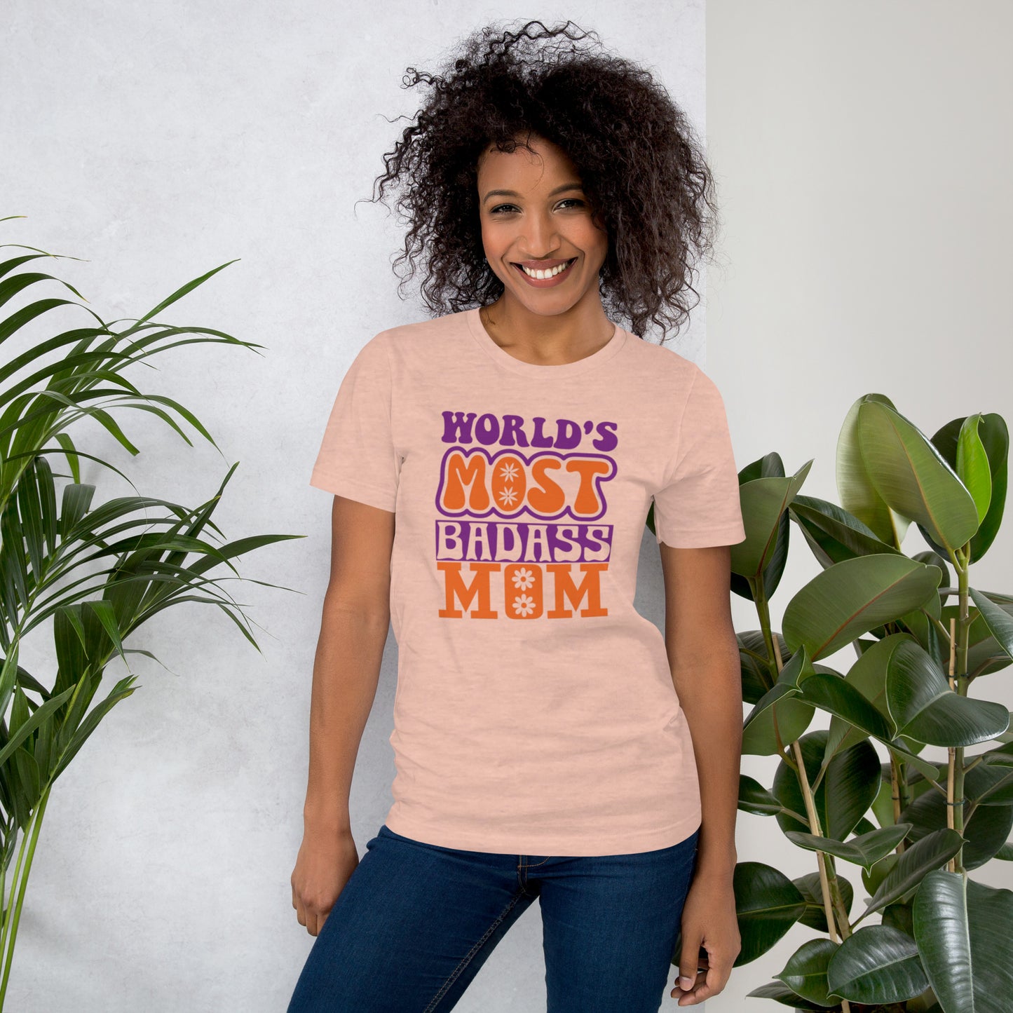 World's Most Badass Mom Unisex t-shirt