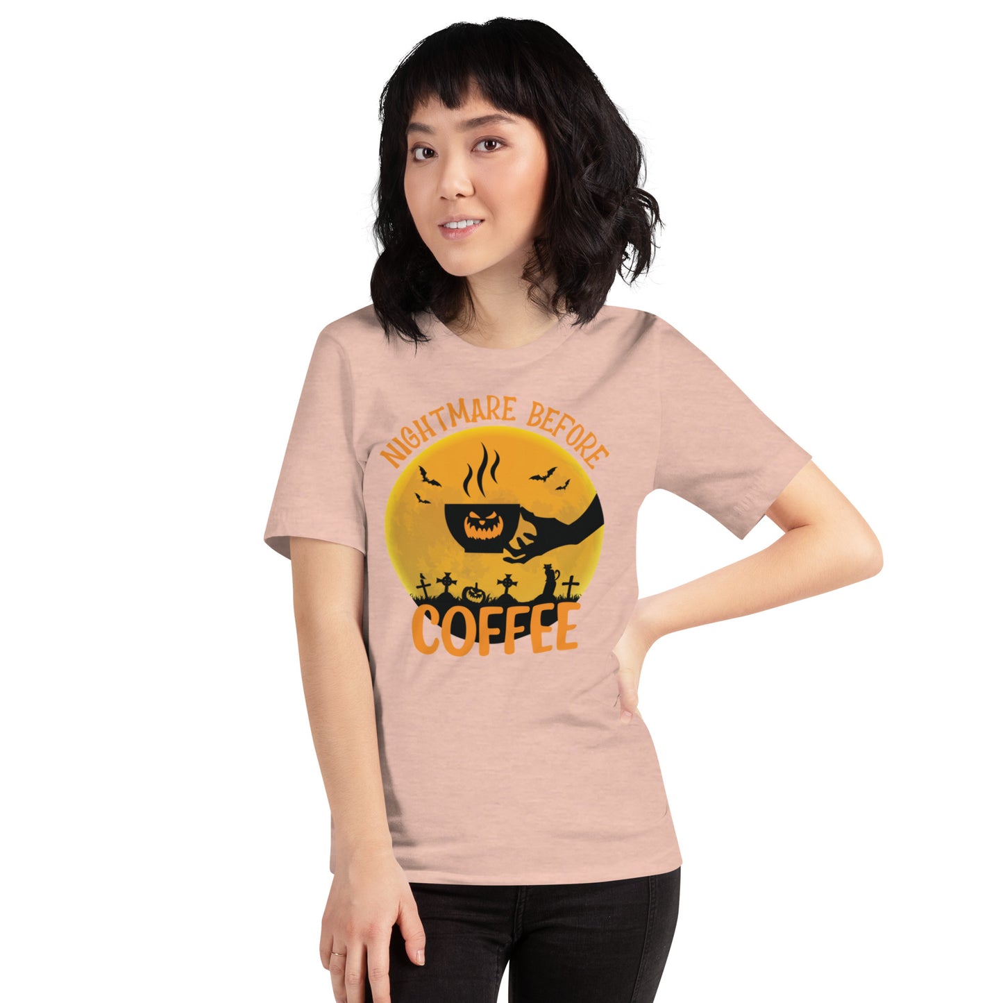 Nightmare Before Coffee Unisex t-shirt