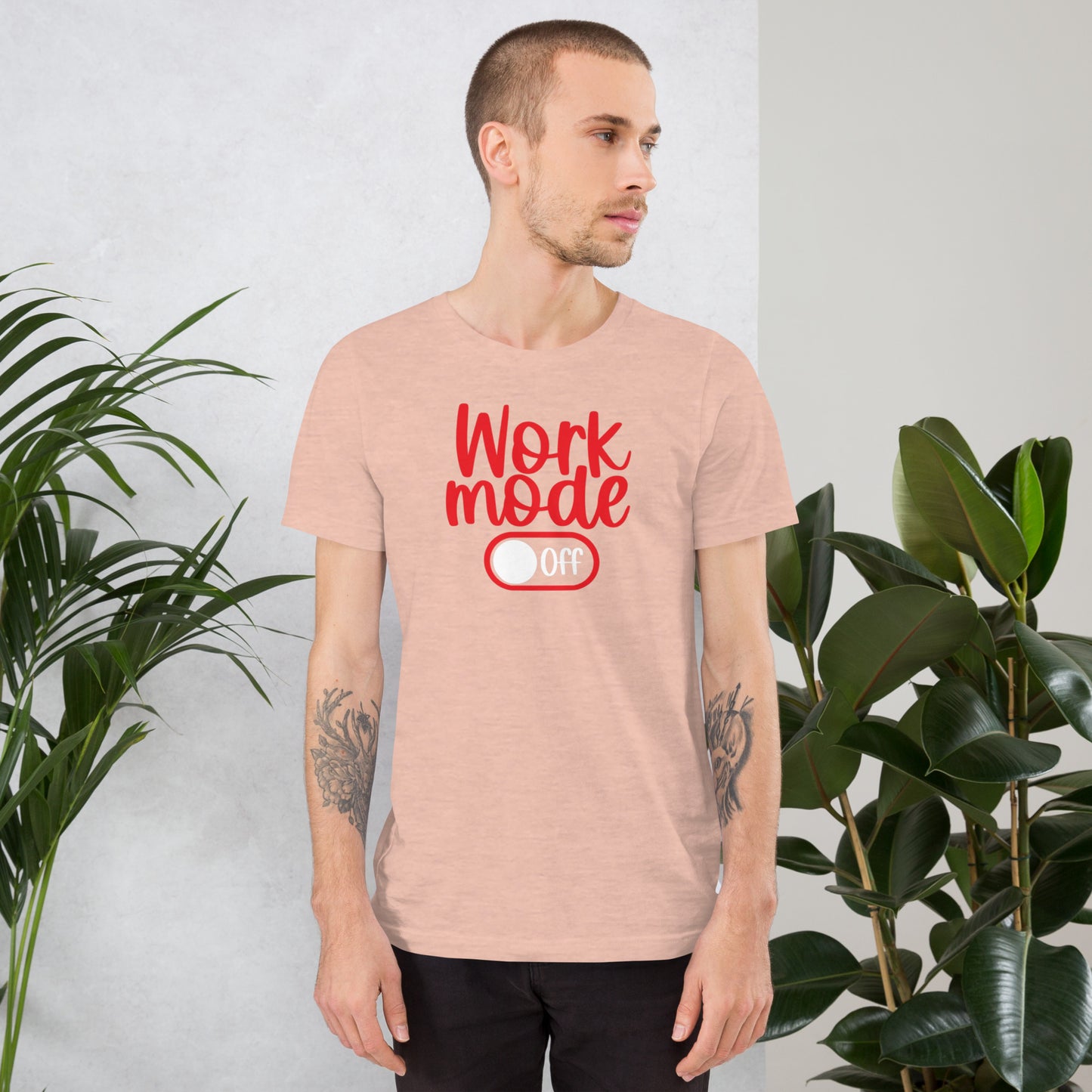 Work Mode Off Unisex t-shirt