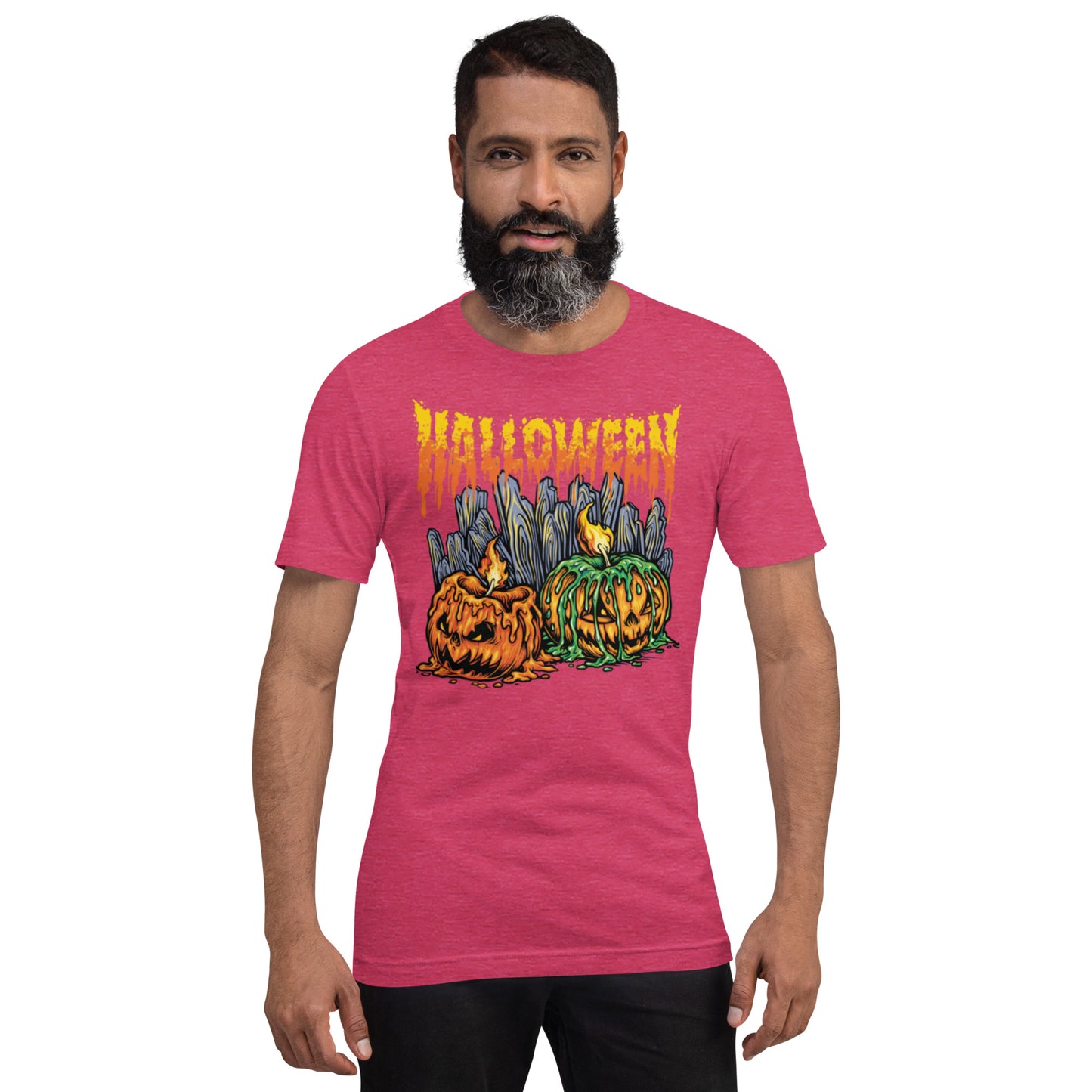 Halloween Jack O Lanterns Unisex t-shirt