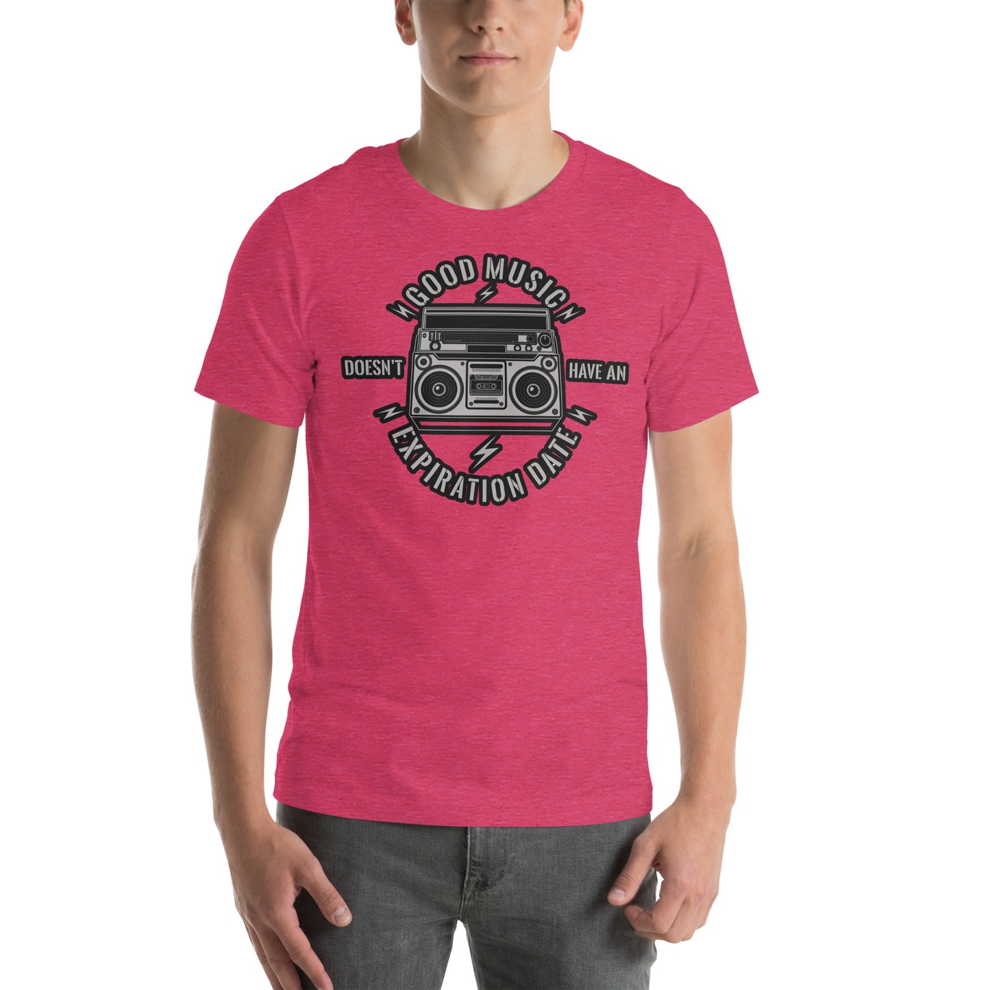 Good Music Doesn't Have An Expiration Date Unisex t-shirt