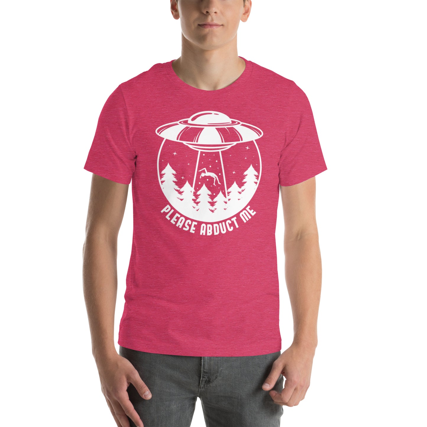 Please Abduct Me Unisex t-shirt