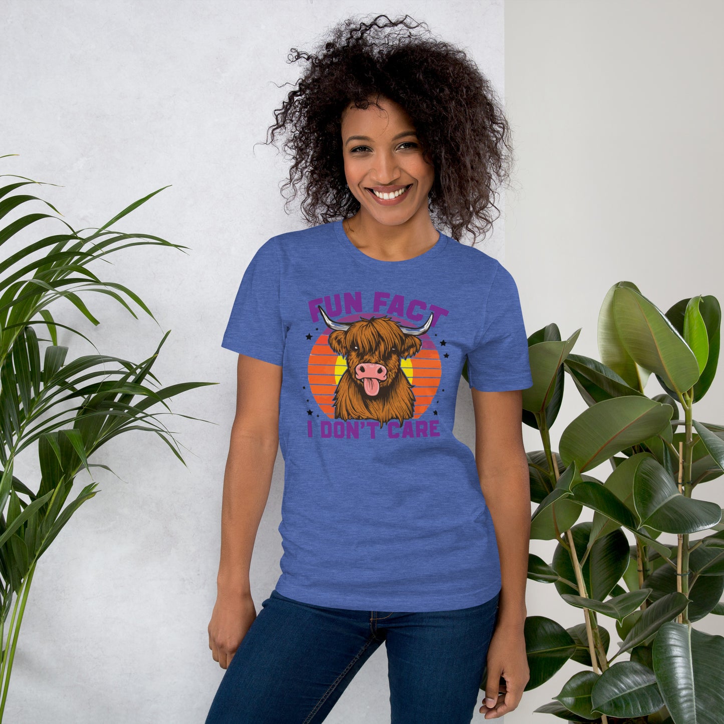 Fun Fact I Don't Care Unisex t-shirt