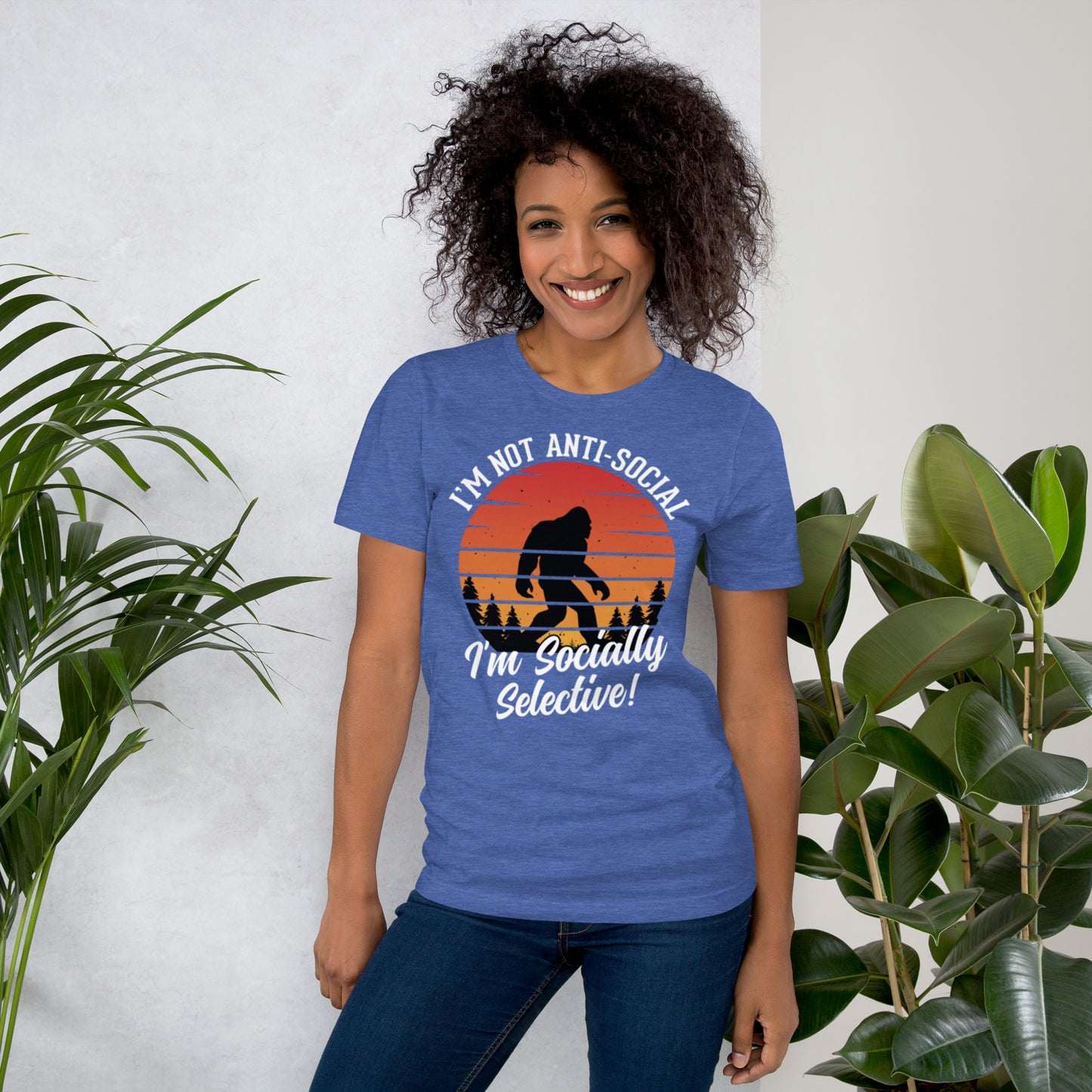 I'm Socially Selective Unisex t-shirt