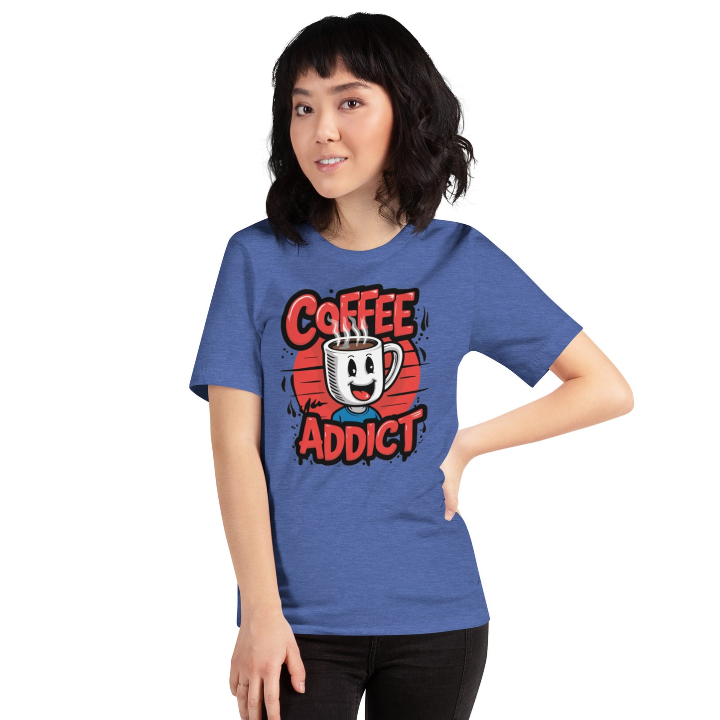 Coffee Addict Unisex t-shirt