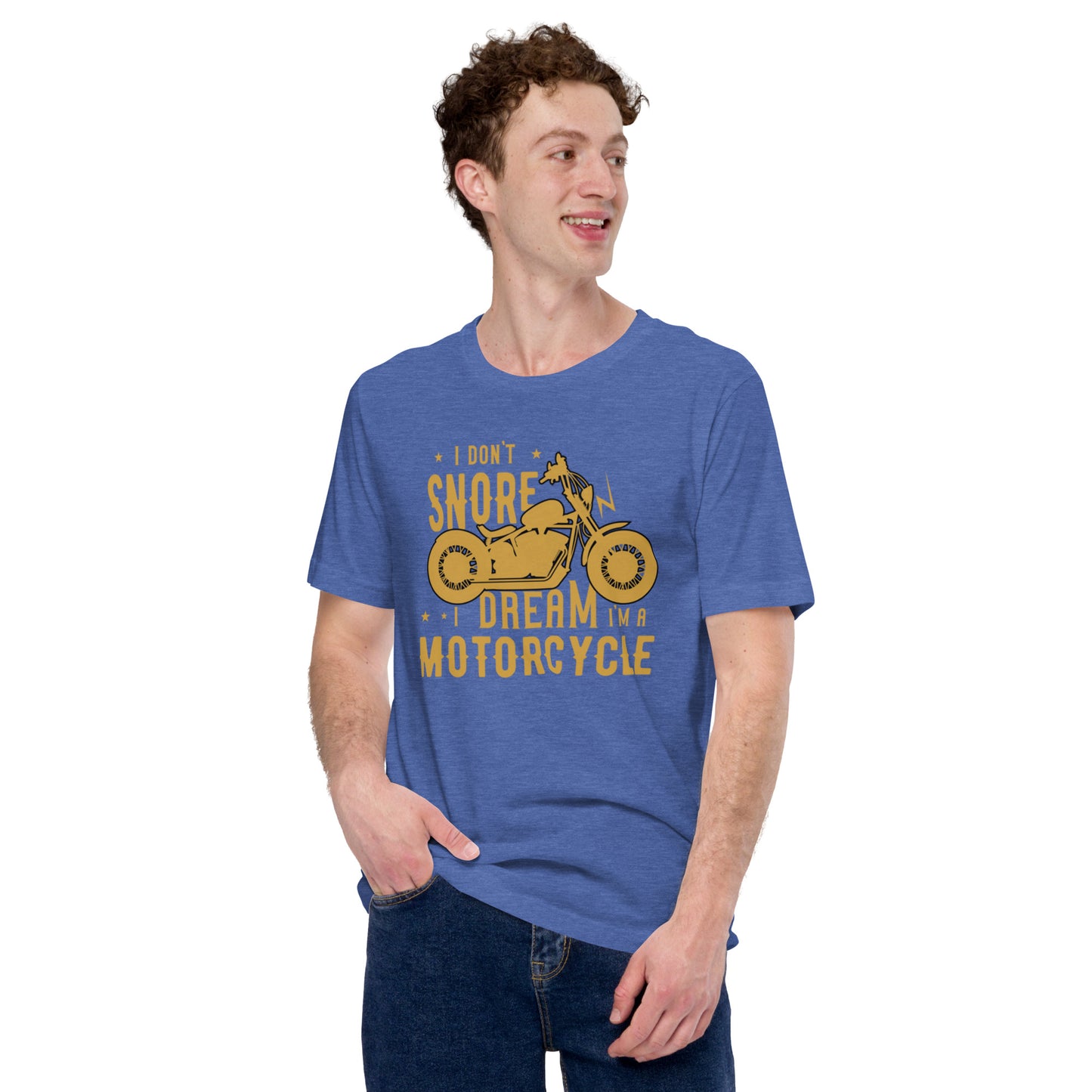 I Don't Snore Unisex t-shirt