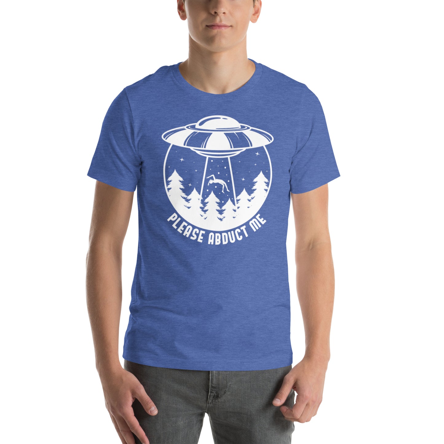 Please Abduct Me Unisex t-shirt