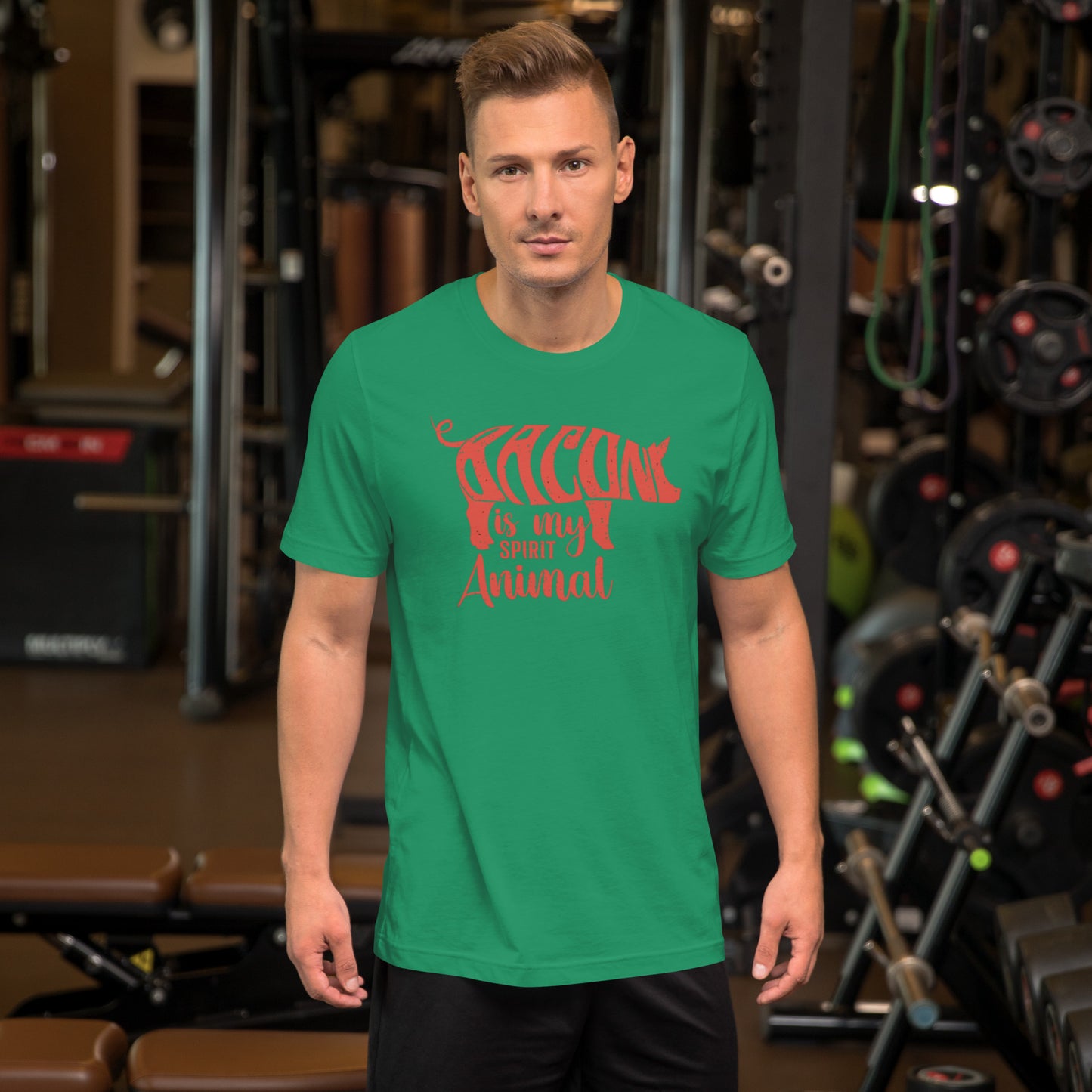 Bacon is My Spirit Animal Unisex t-shirt