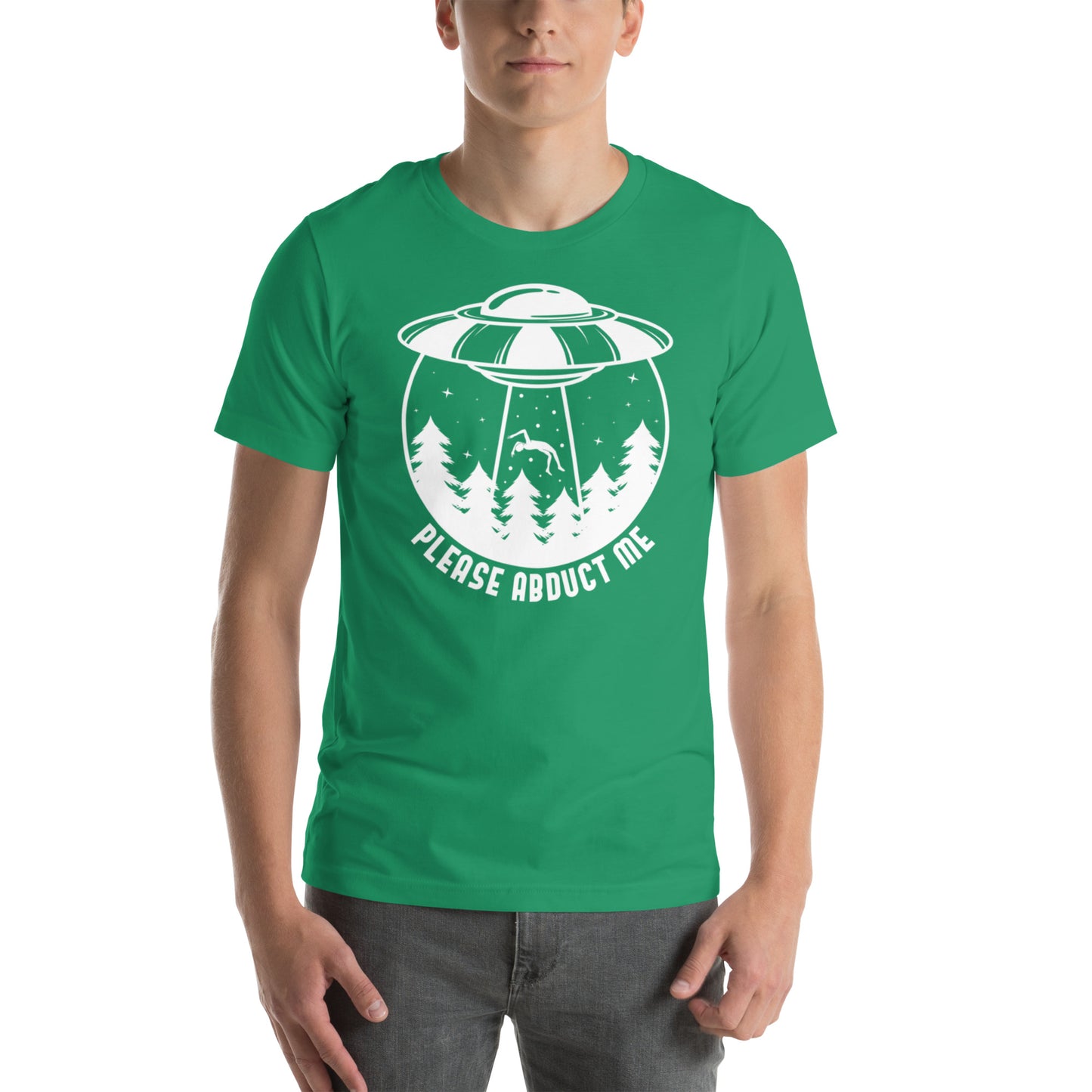Please Abduct Me Unisex t-shirt