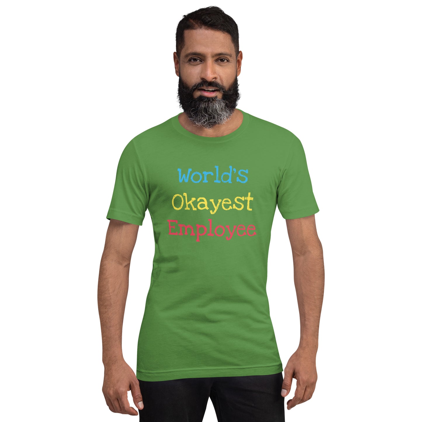 World's Okayest Employee Unisex t-shirt