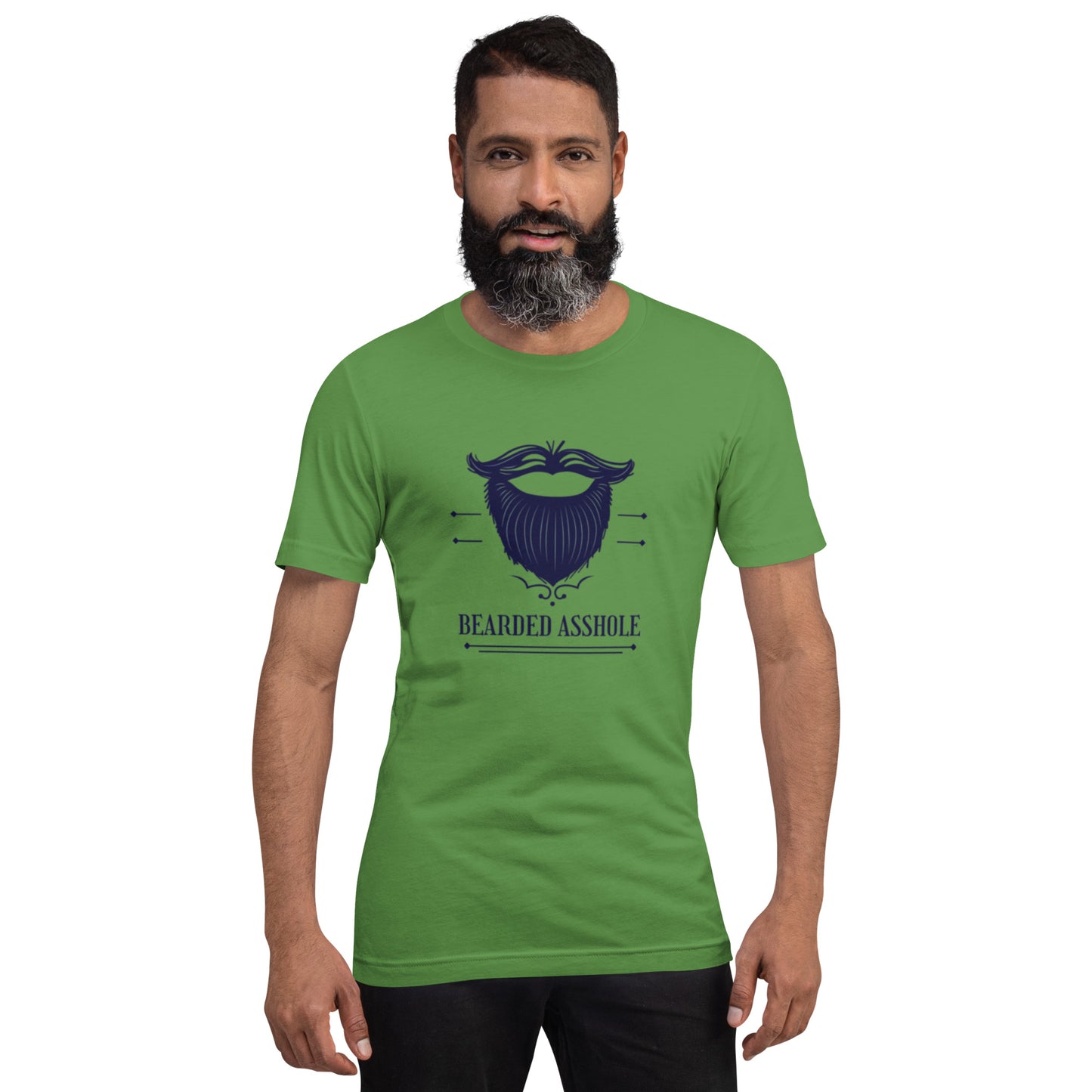 Bearded *sshole Unisex t-shirt