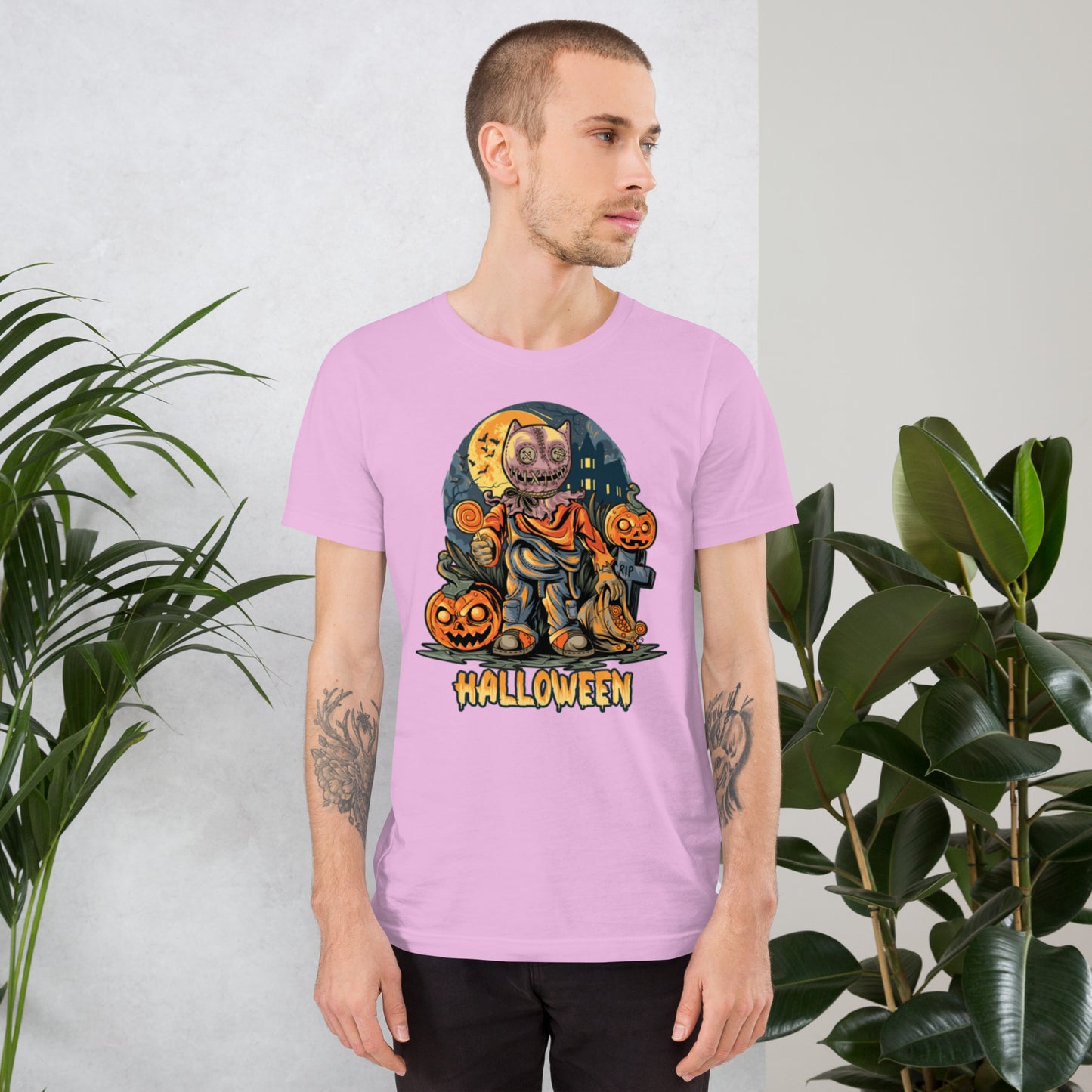 Trick or Treat Halloween Unisex t-shirt