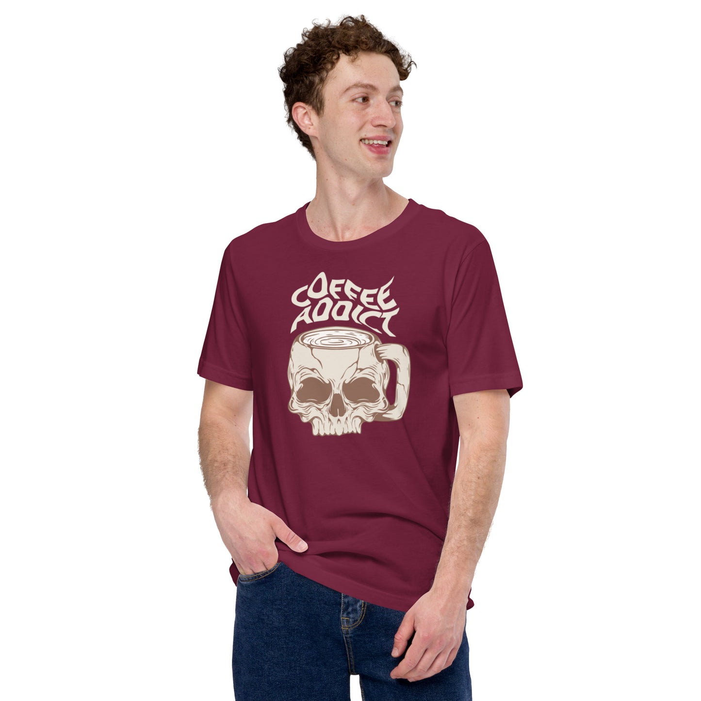 Coffee Addict Unisex t-shirt