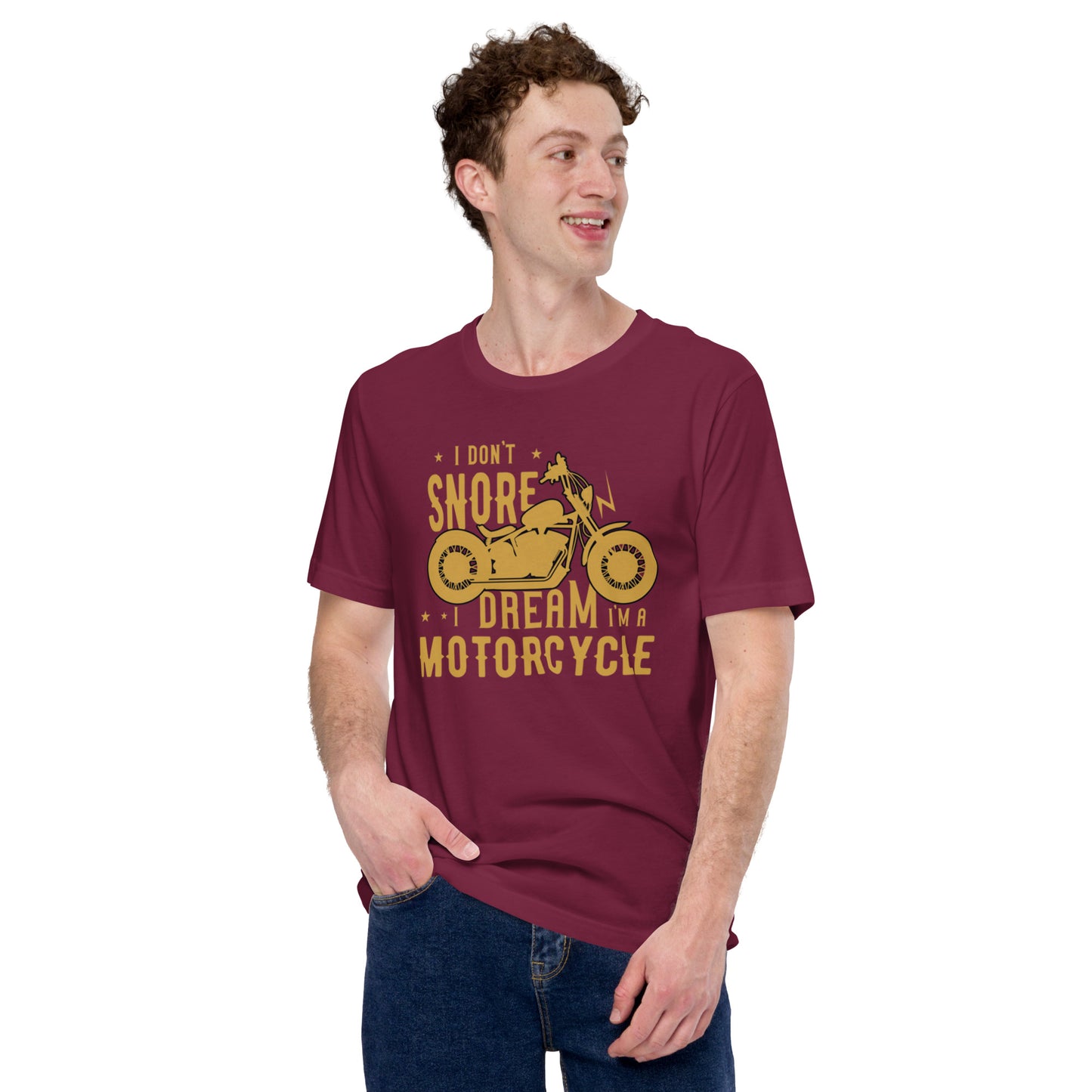 I Don't Snore Unisex t-shirt