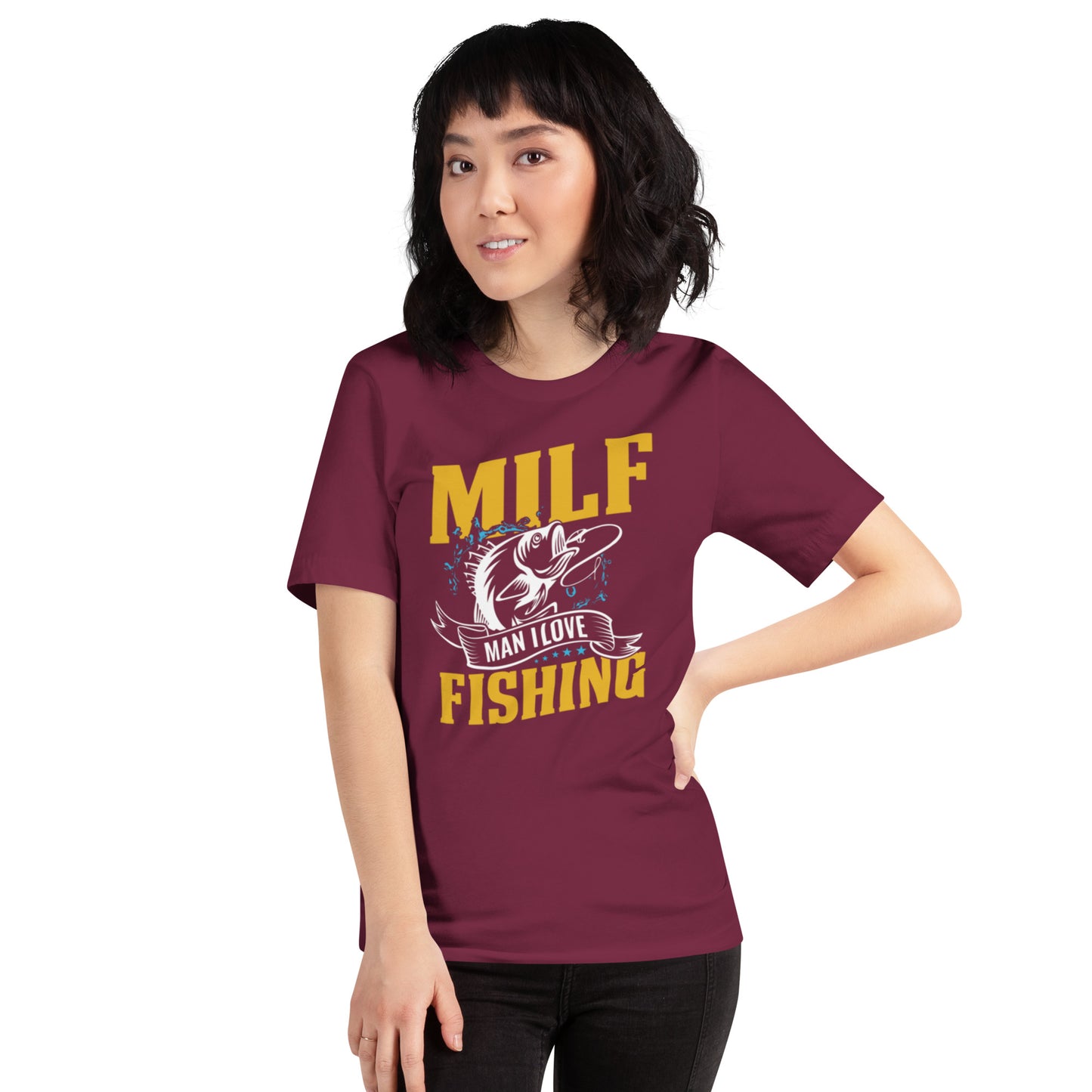MILF (Man I Love Fishing) Unisex t-shirt