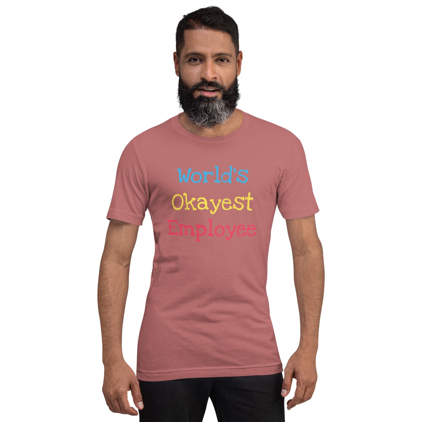 World's Okayest Employee Unisex t-shirt