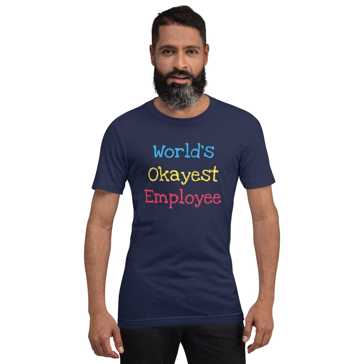 World's Okayest Employee Unisex t-shirt