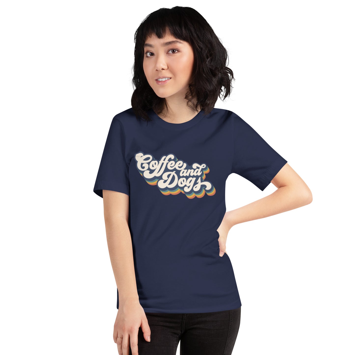 Coffee & Dogs Unisex t-shirt