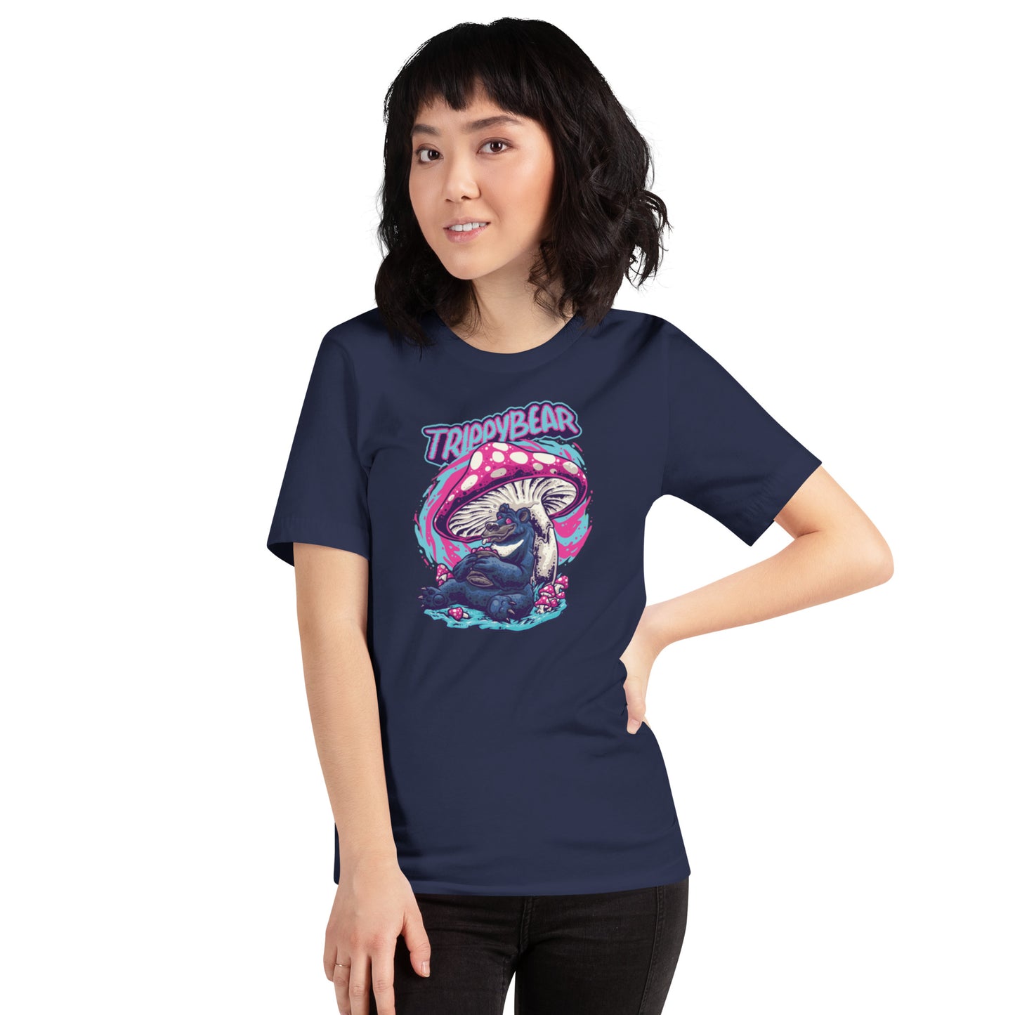 Trippy Bear Unisex t-shirt