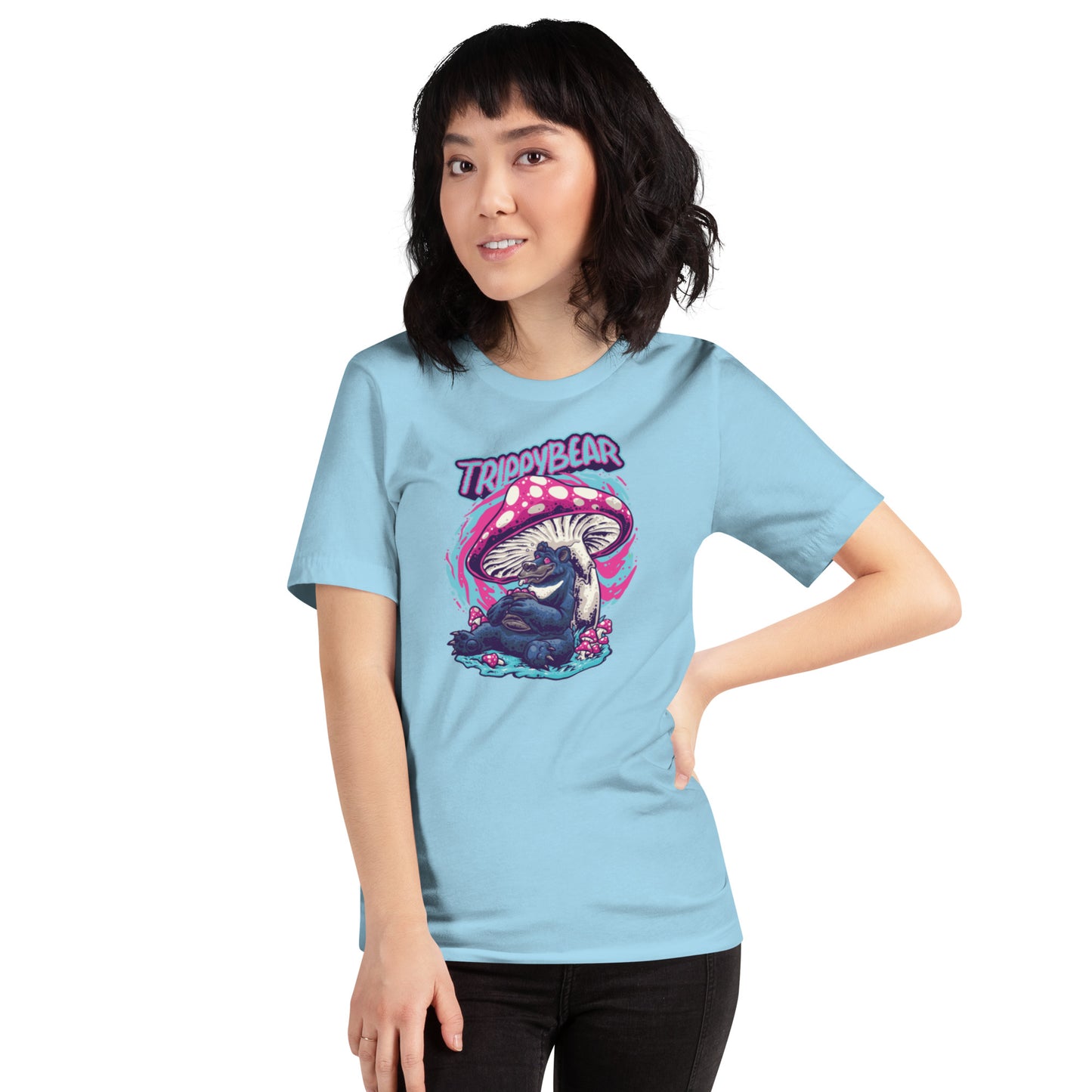 Trippy Bear Unisex t-shirt