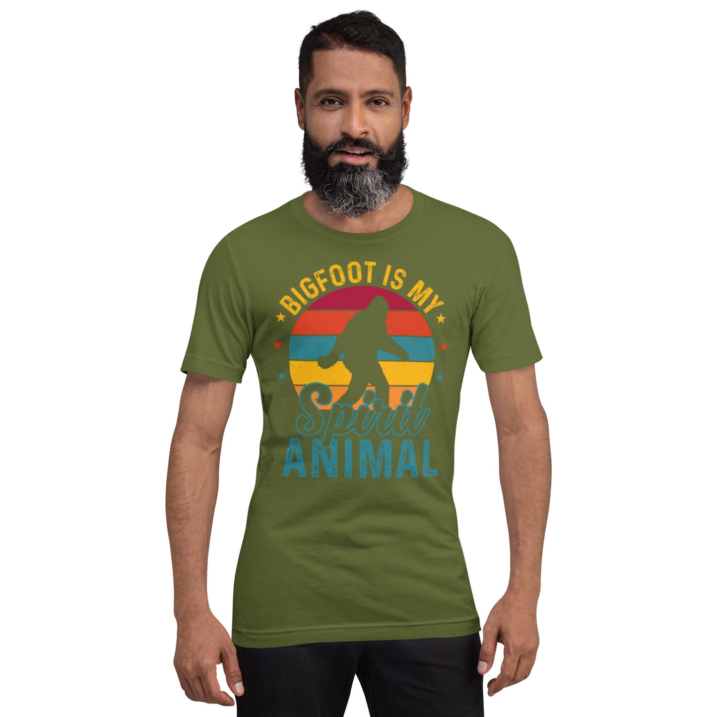 Bigfoot is my Spirit Animal Unisex t-shirt