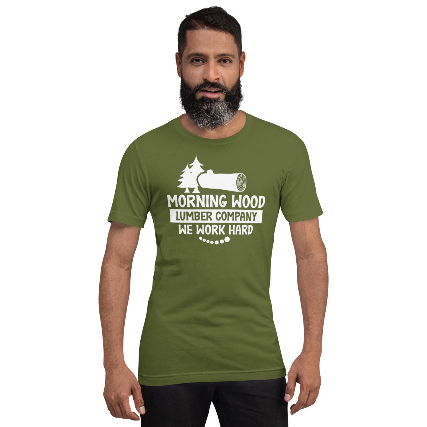 Morning Wood Lumber Company Unisex t-shirt