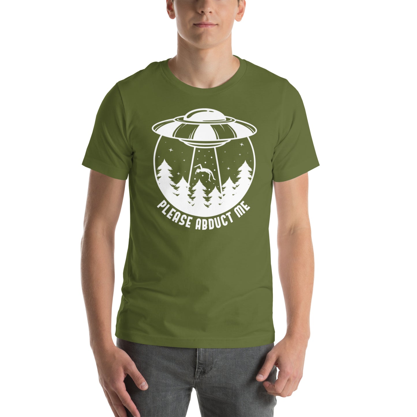 Please Abduct Me Unisex t-shirt