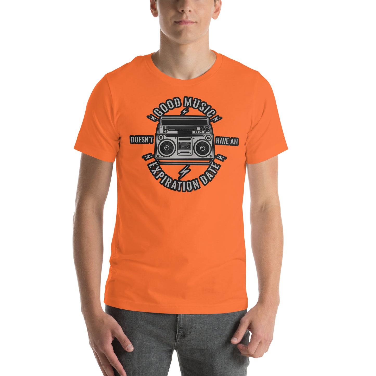 Good Music Doesn't Have An Expiration Date Unisex t-shirt