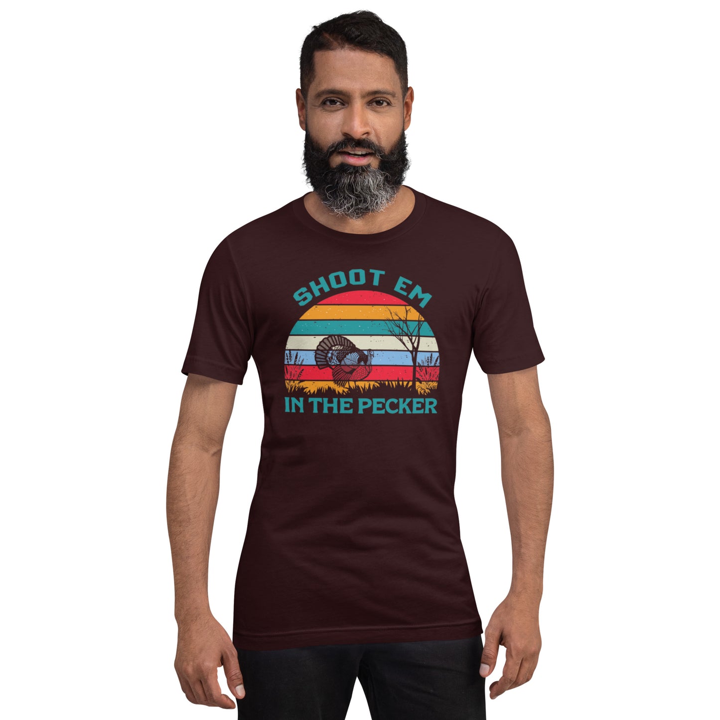 Shoot Em In The Pecker Unisex t-shirt