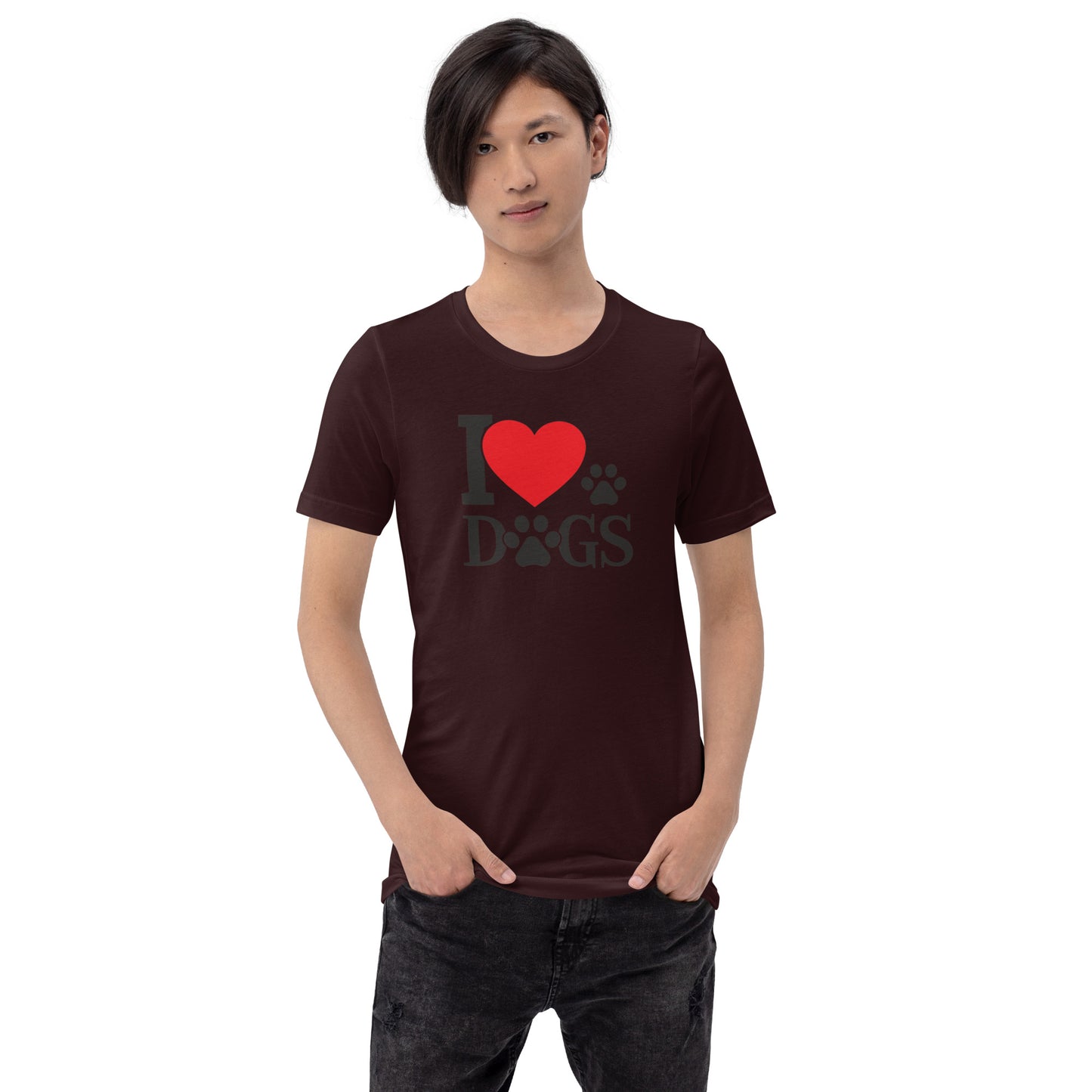 I Love Dogs Unisex t-shirt
