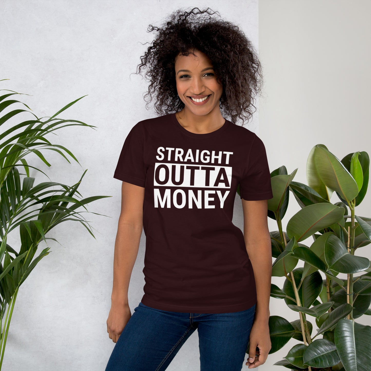 Straight Outta Money Unisex t-shirt