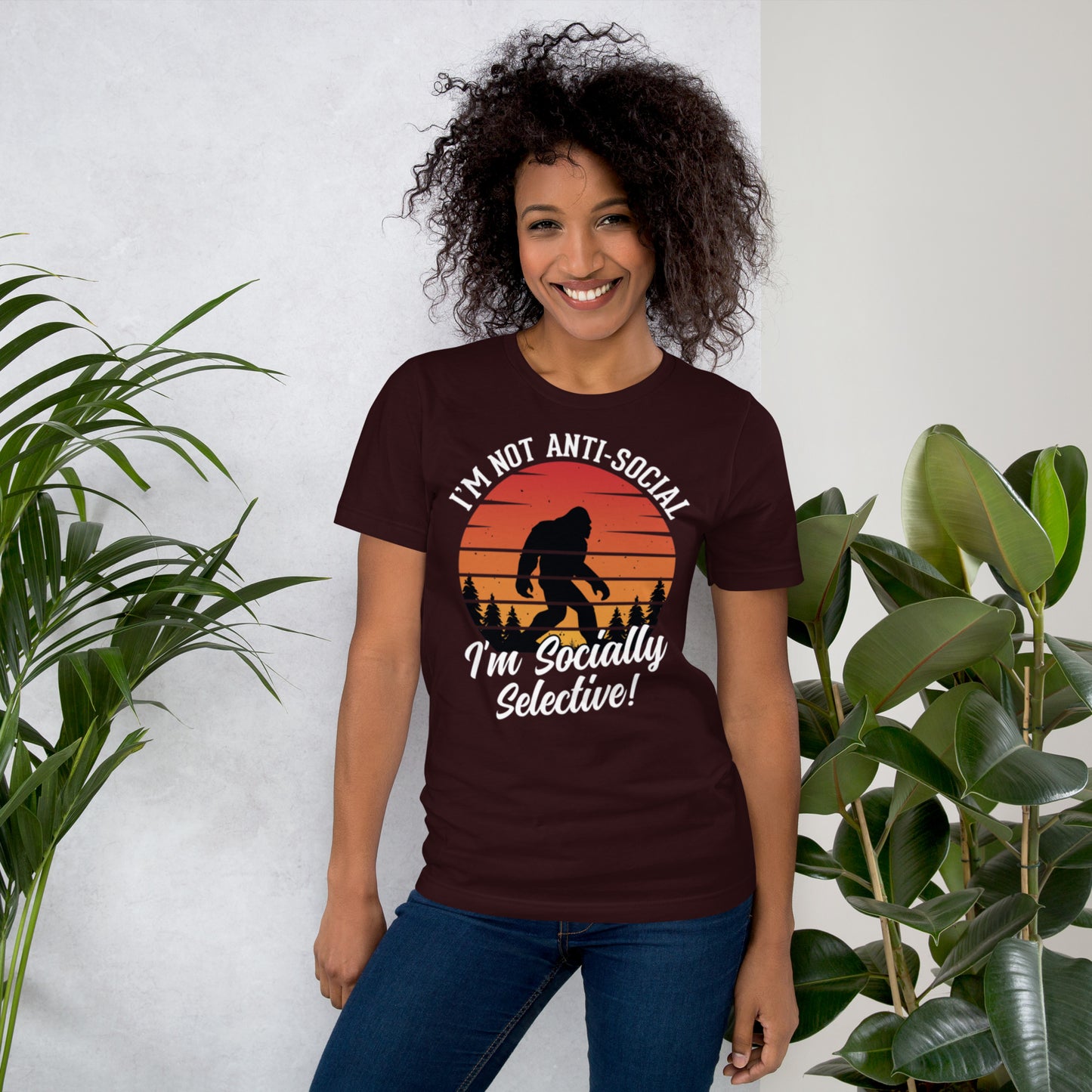 I'm Socially Selective Unisex t-shirt